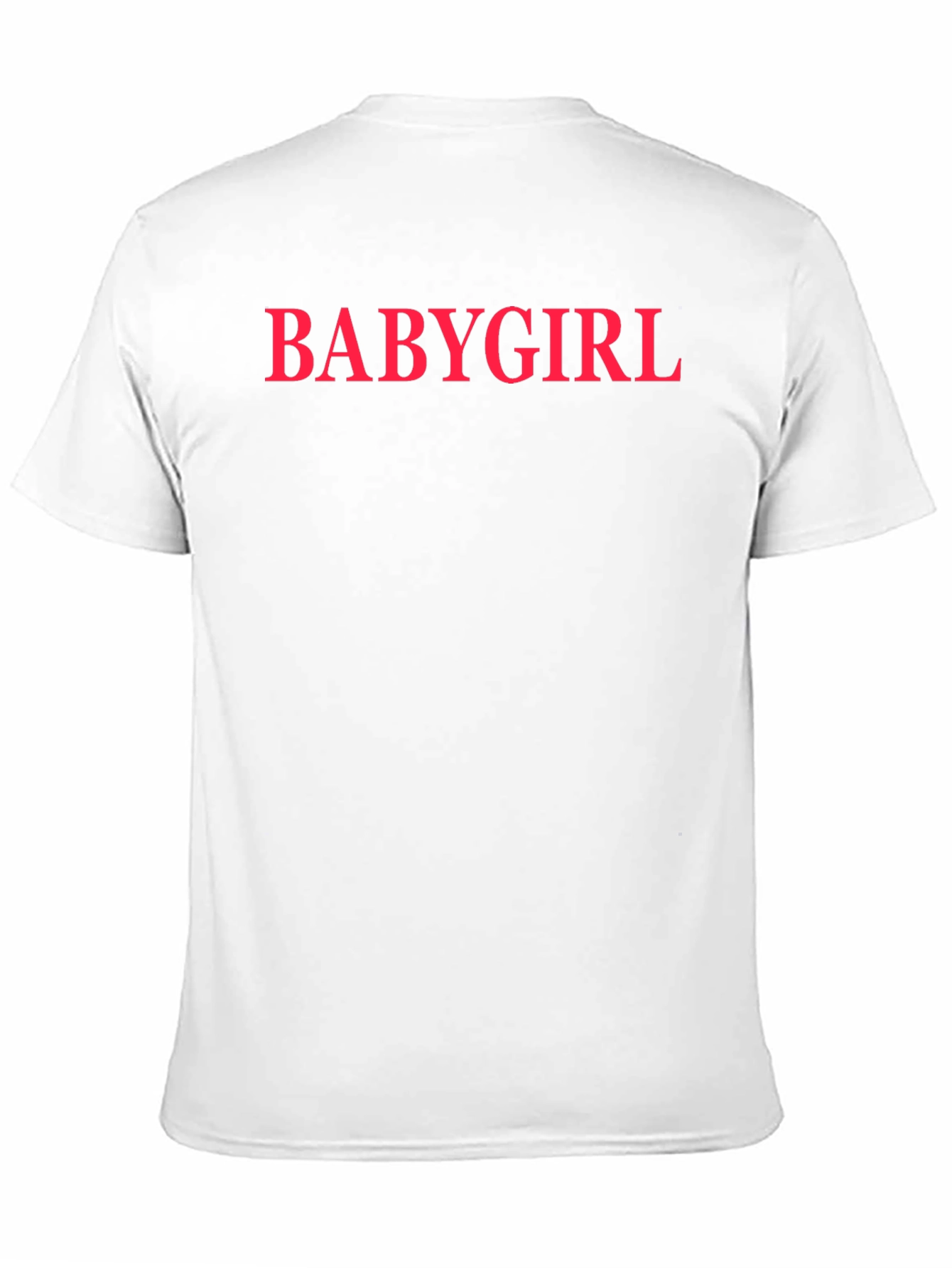 Camiseta Negra Babygirl para Hombre