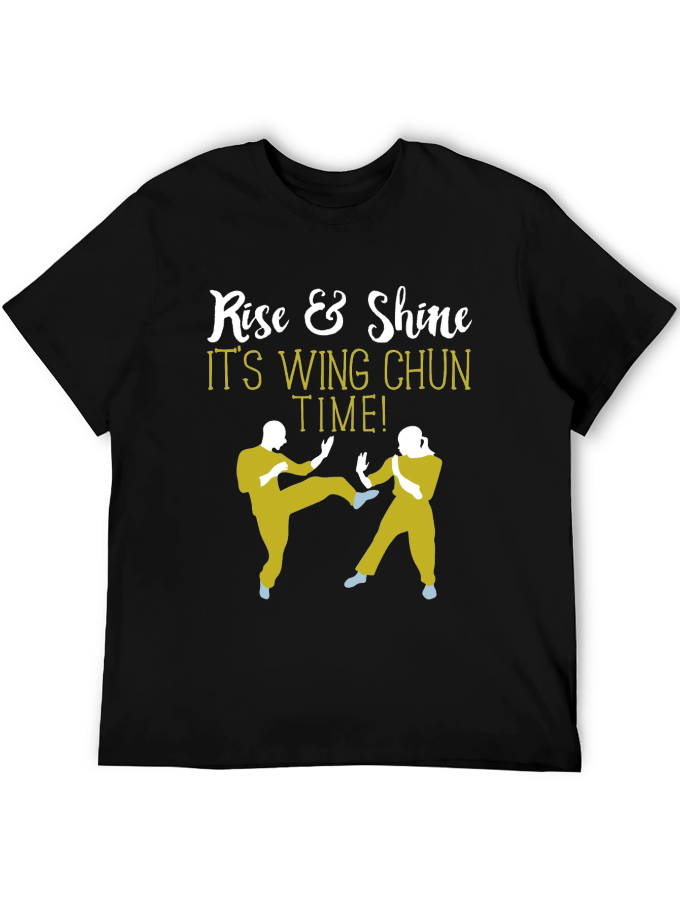 Camiseta Wing Chun: ¡Levántate y Brilla!