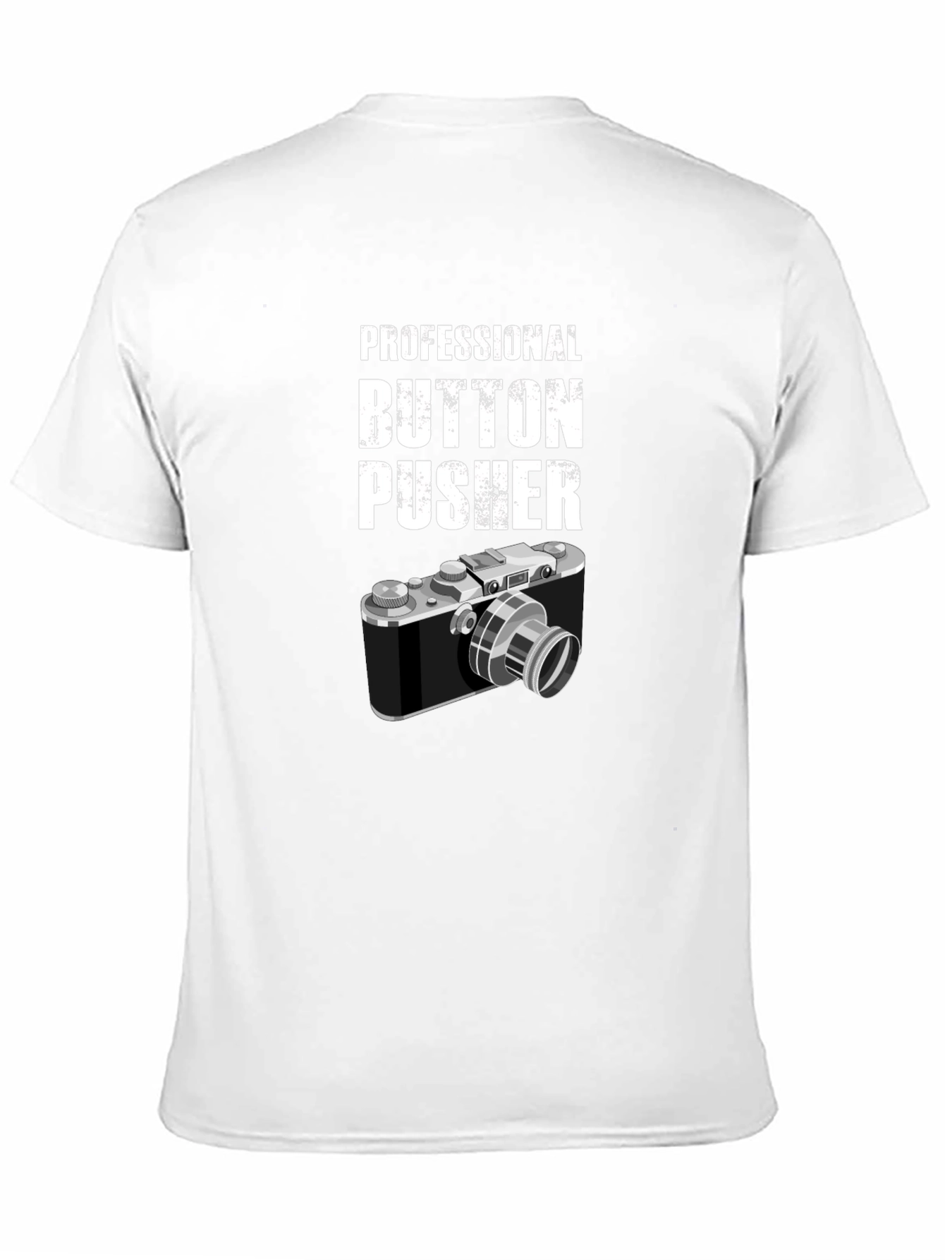 Camiseta Negra Professional Button Pusher
