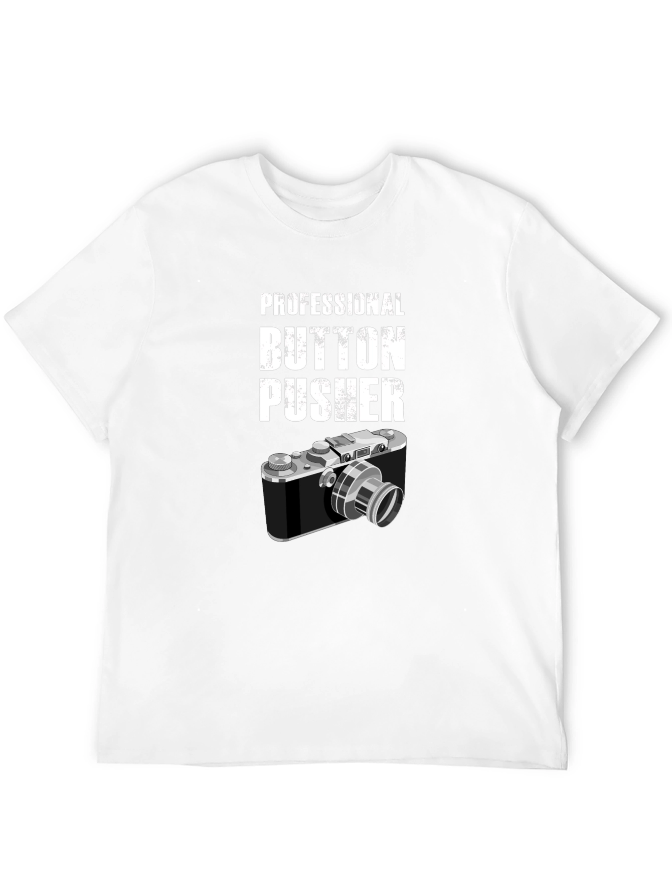 Camiseta Negra Professional Button Pusher