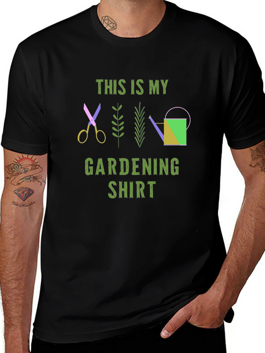 Camiseta Jardinería: Este Es Mi Camiseta de Jardinería
