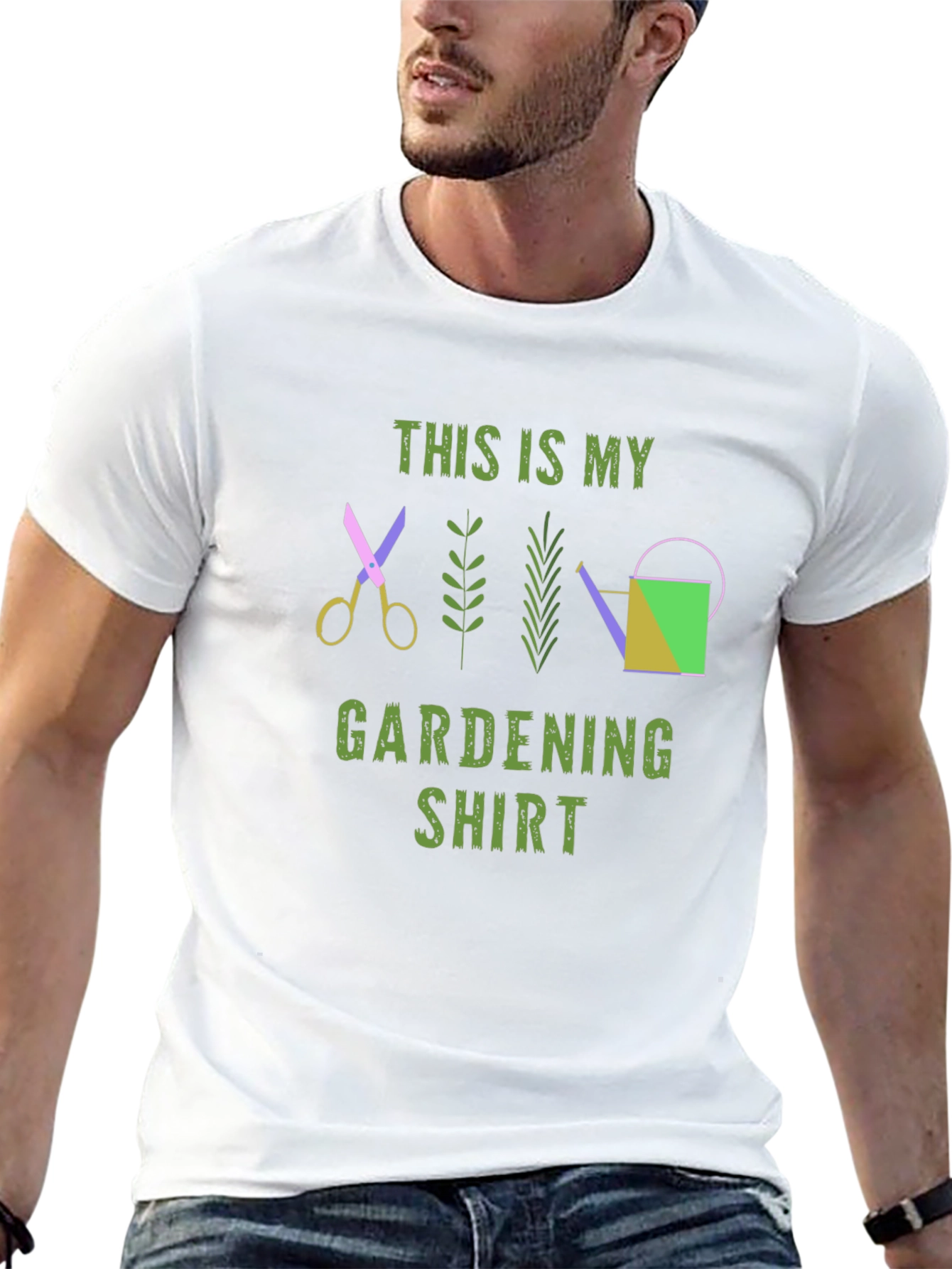 Camiseta Jardinería: Este Es Mi Camiseta de Jardinería