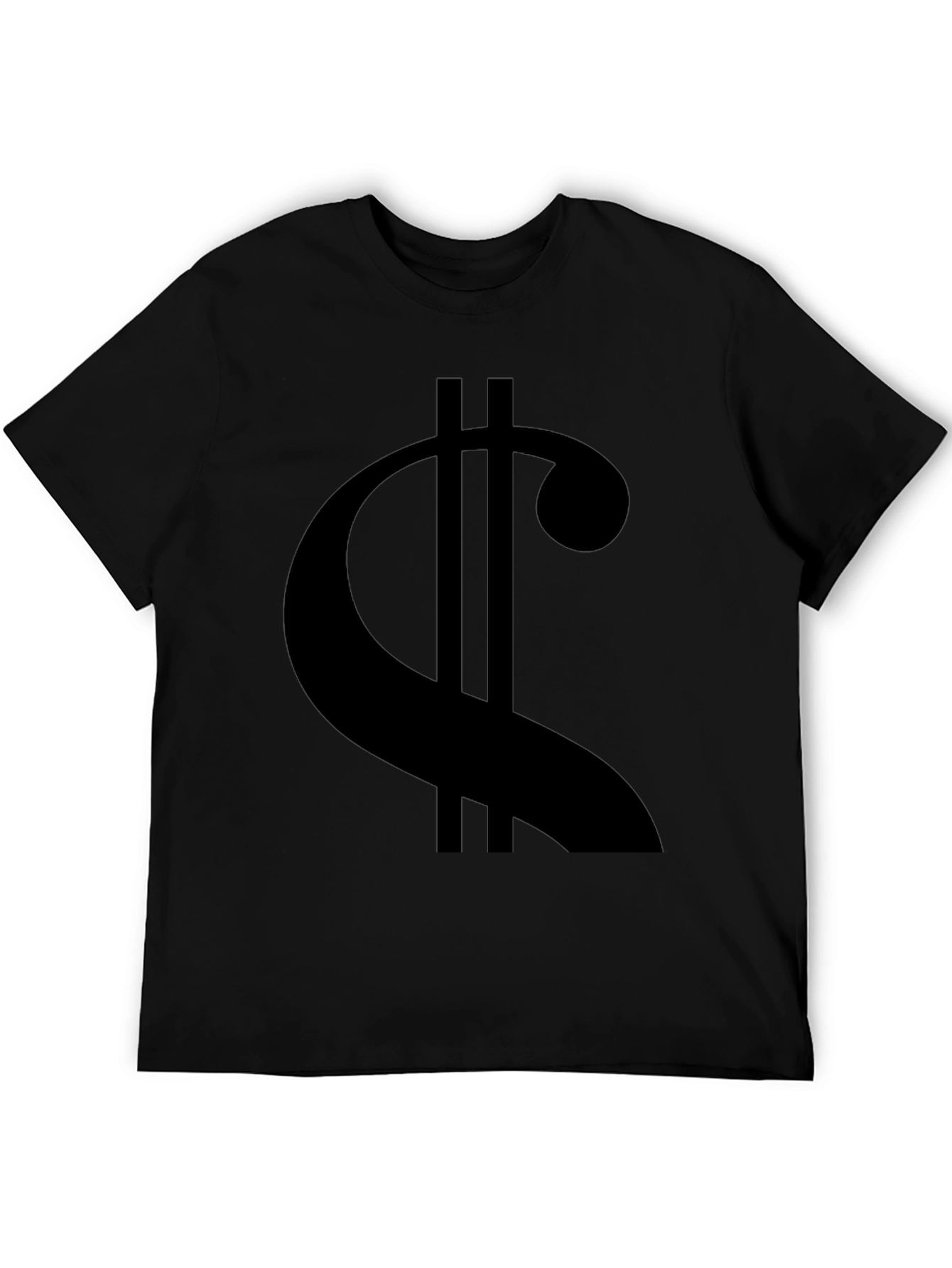 Camiseta Negra con Diseño de Clave de Sol Moderna