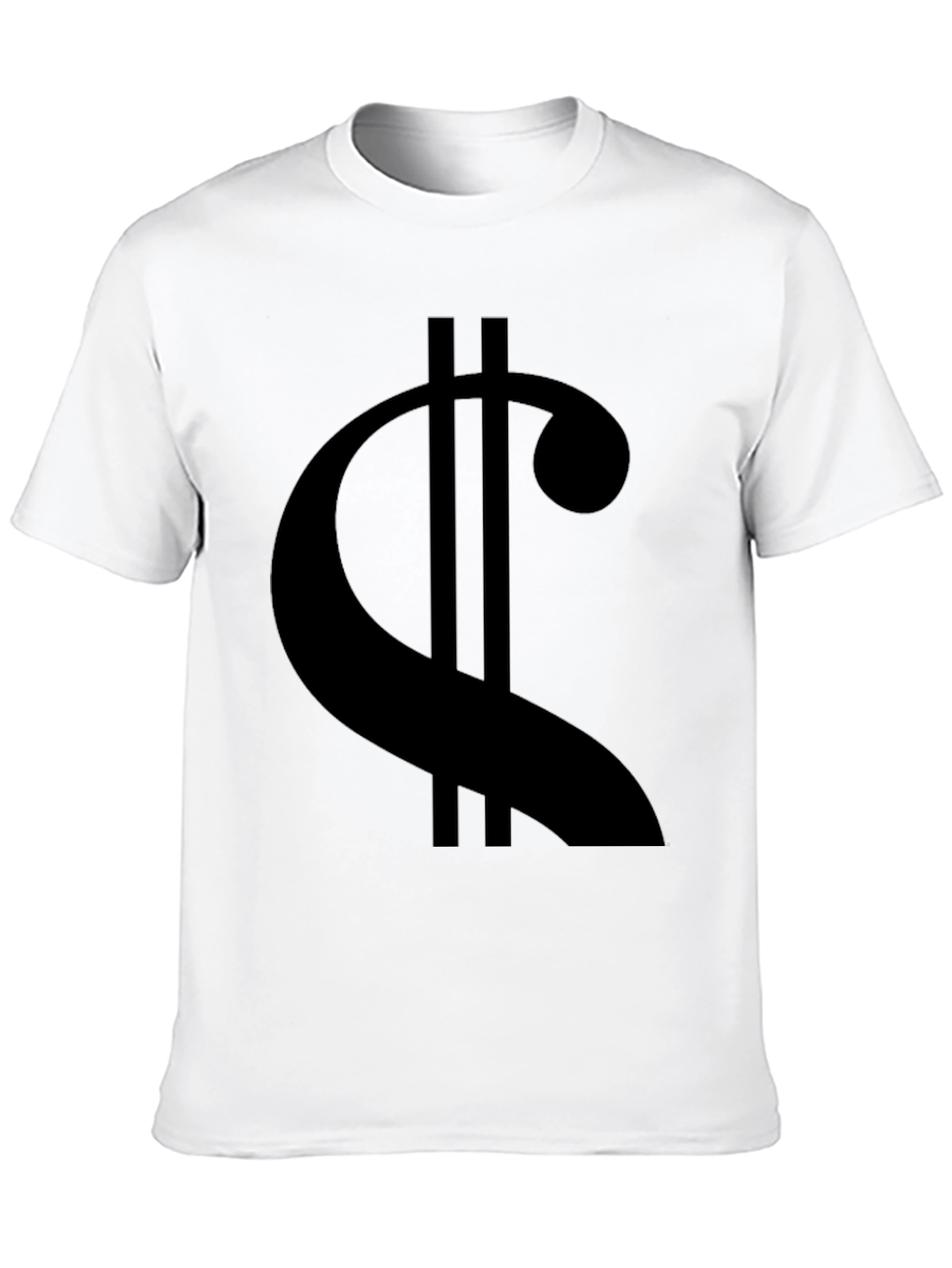 Camiseta Negra con Diseño de Clave de Sol Moderna