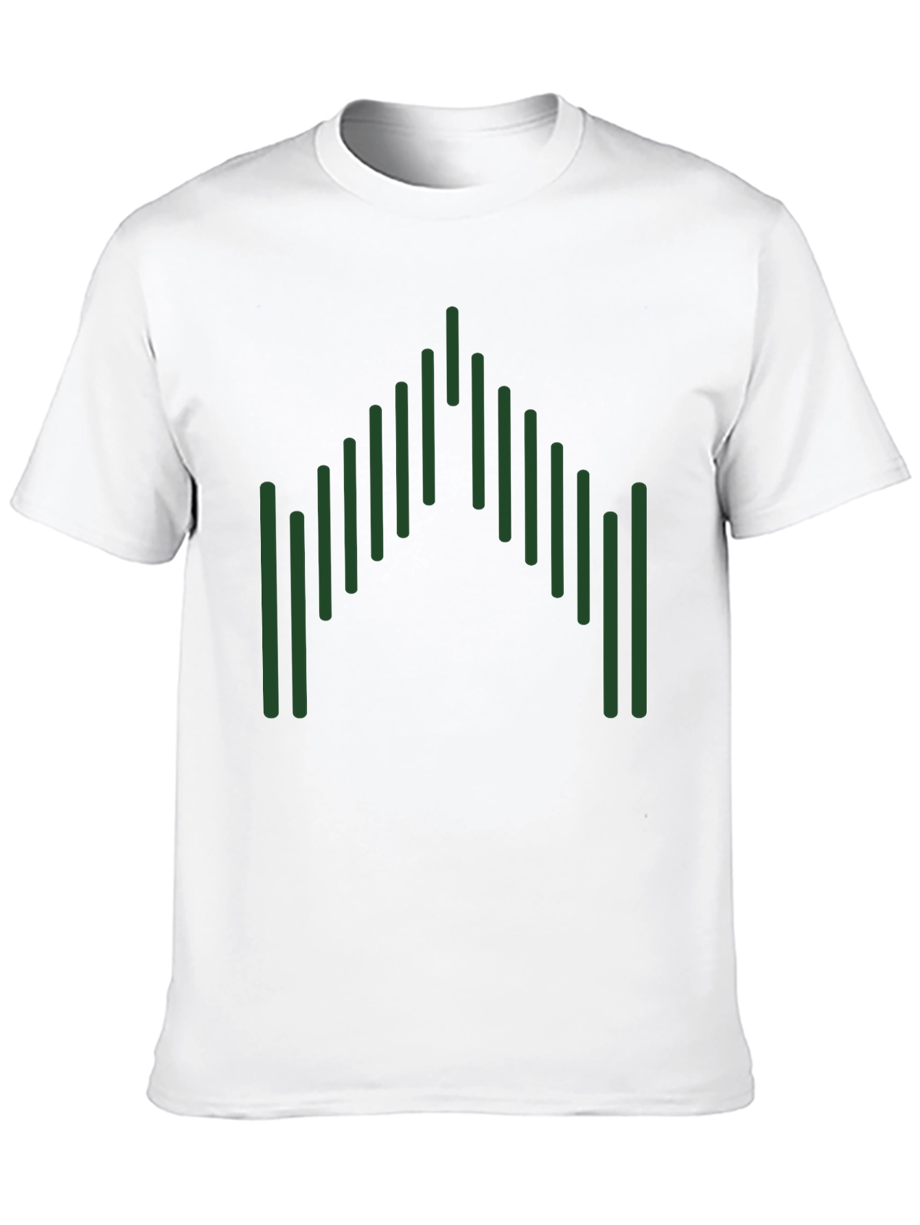 Camiseta Negra con Diseño Gráfico Abstracto
