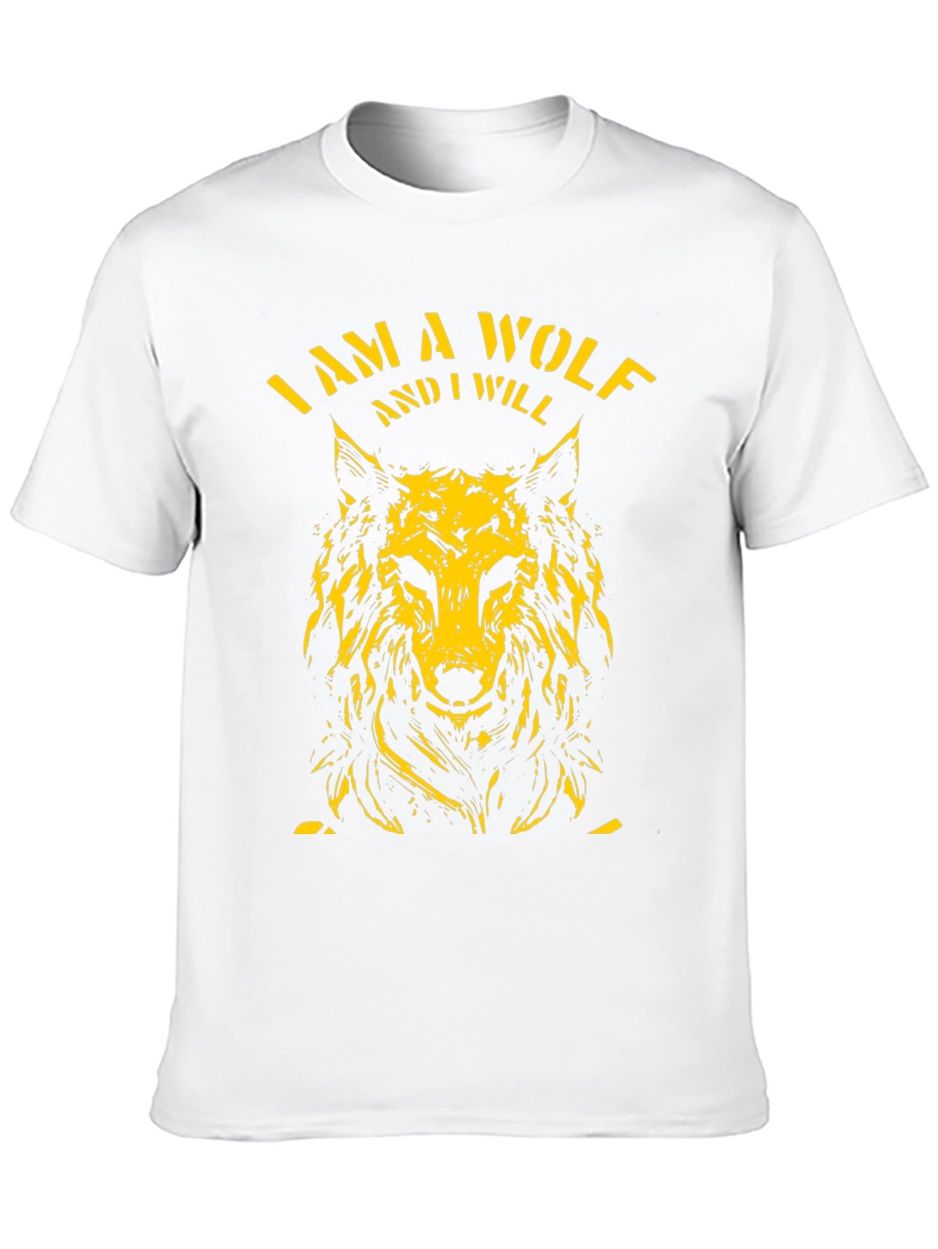 Camiseta Negra Soy un Lobo