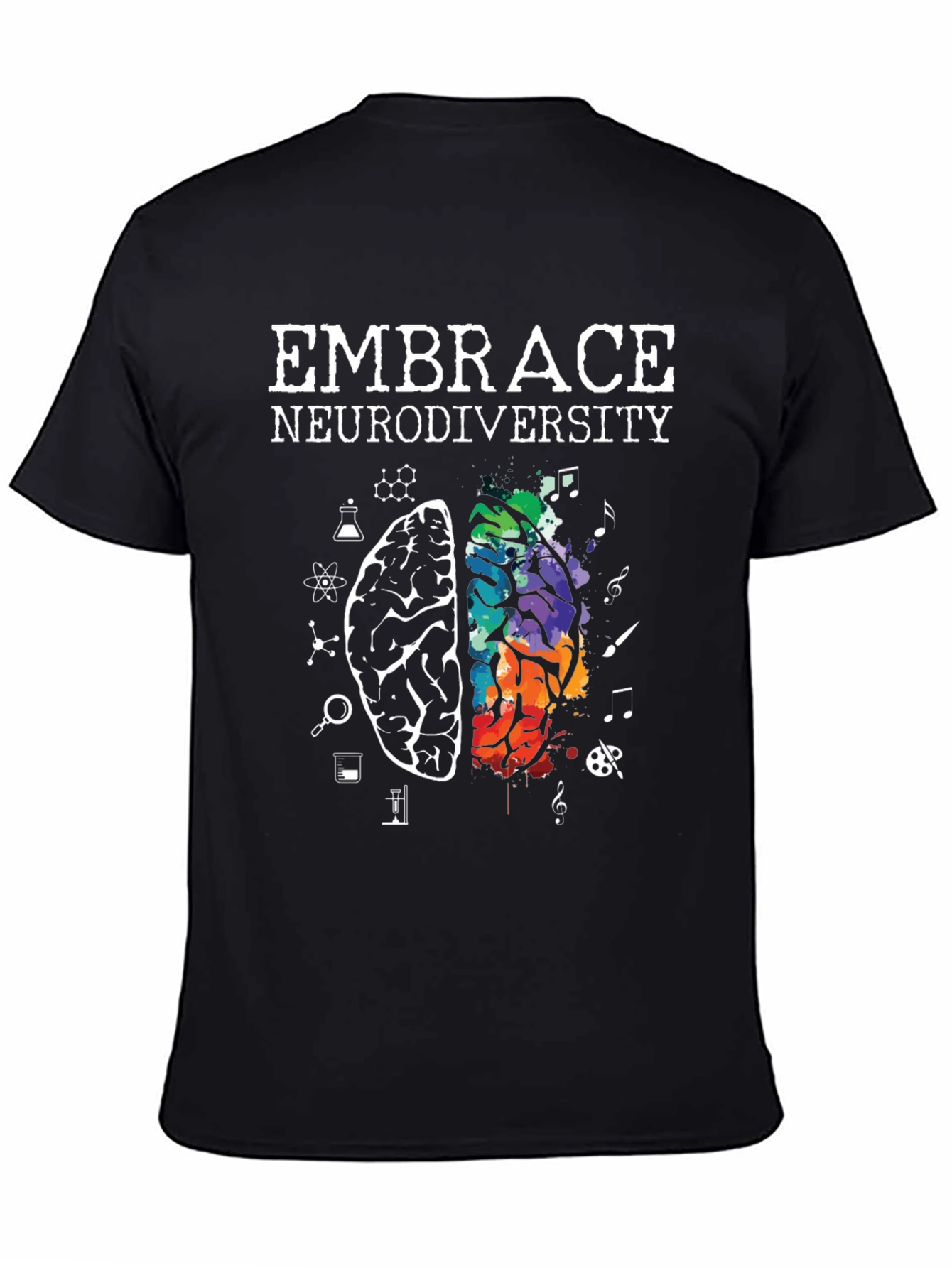 Camiseta Negra Neurodiversidad