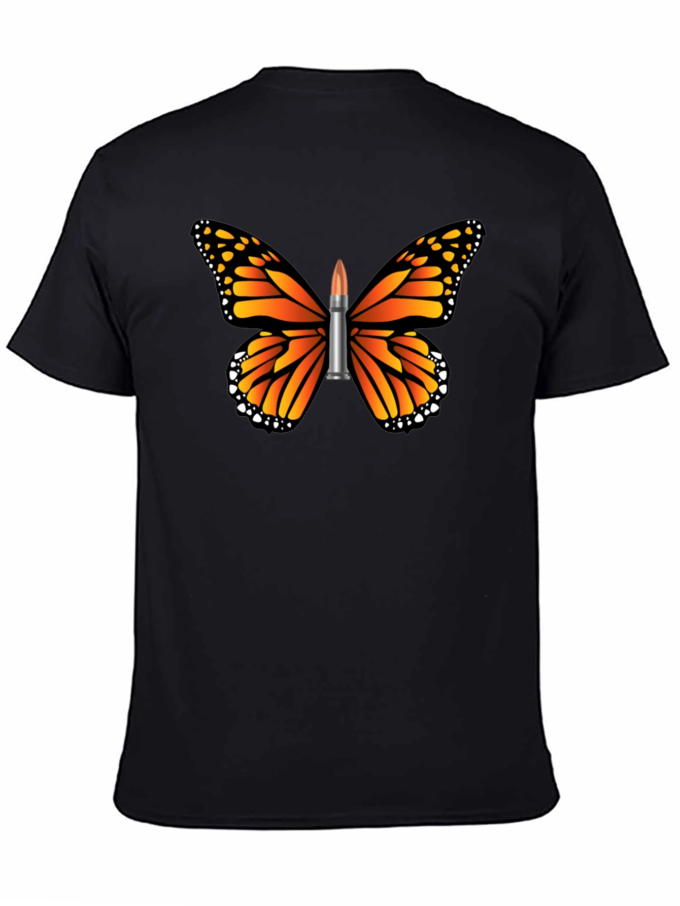 Camiseta Hombre Mariposa Bala - Estilo Único