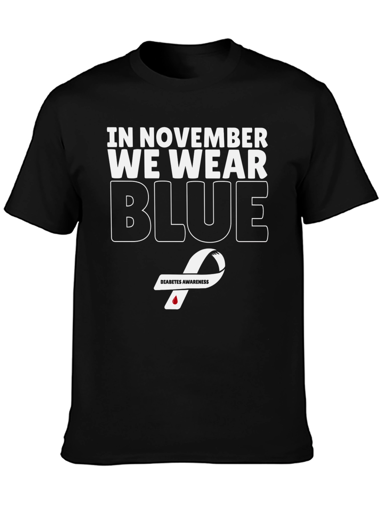Camiseta Concientización Diabetes - Noviembre Azul