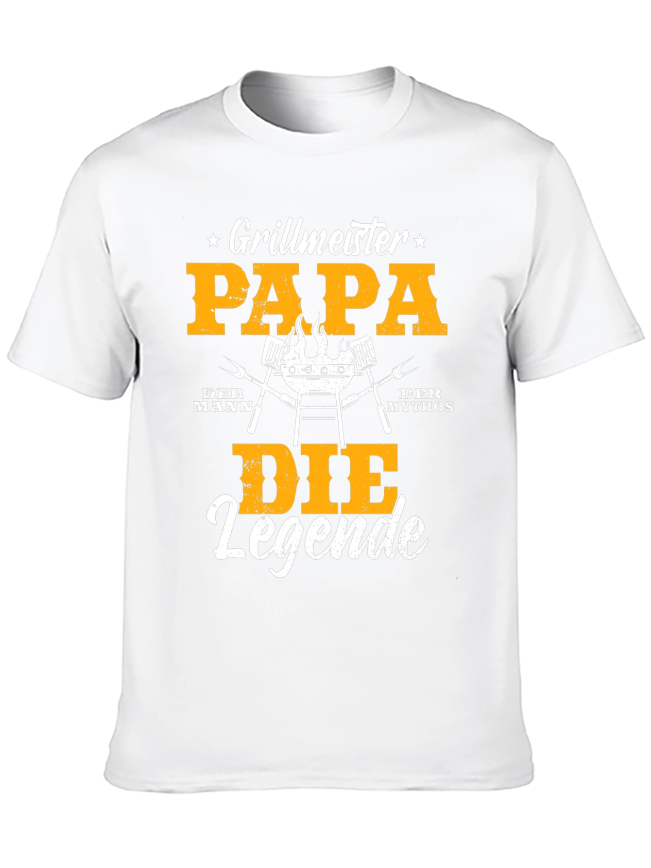 Camiseta Grillmeister Papa Die Legende