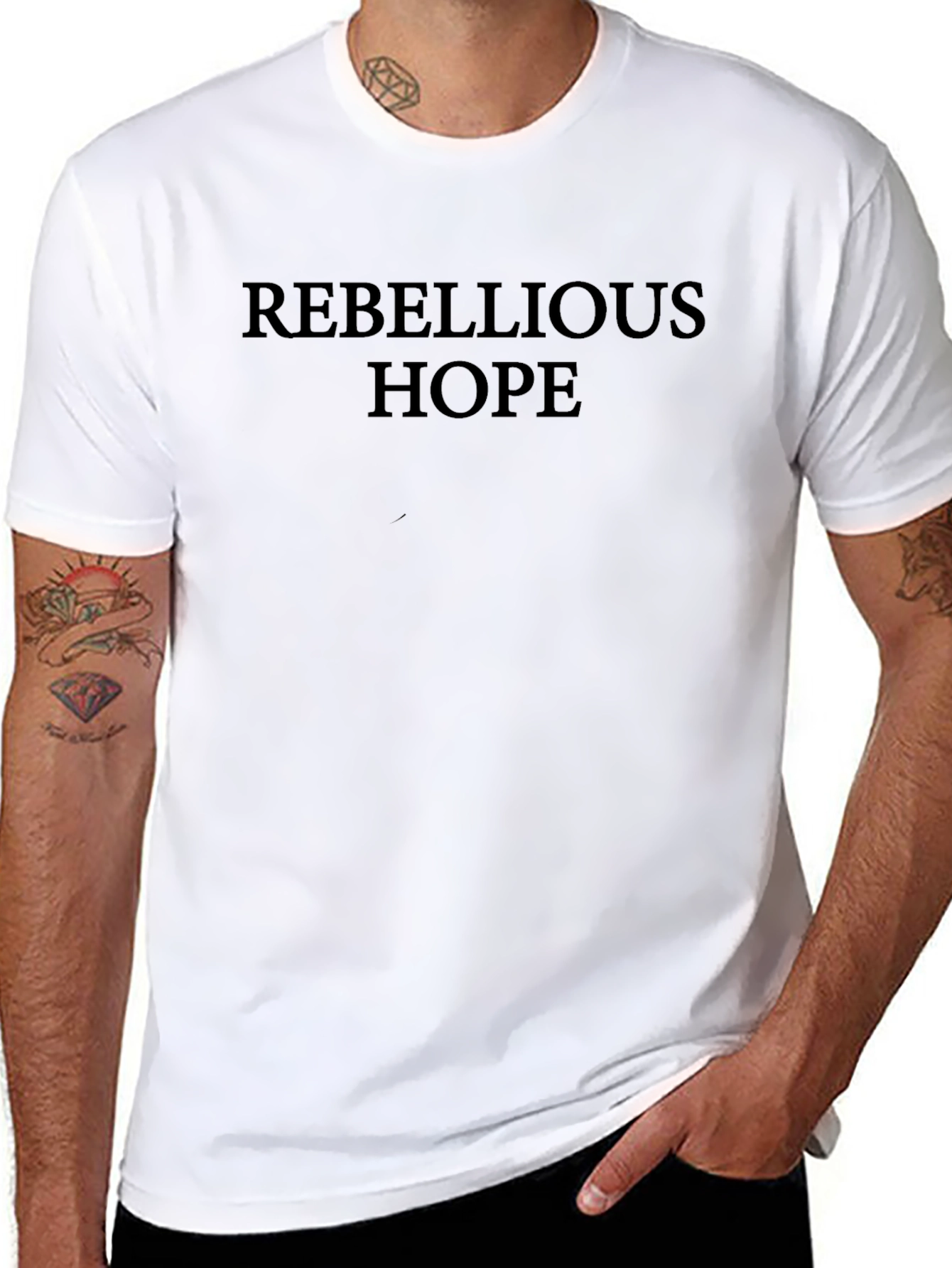 Camiseta Negra: Esperanza Rebelde