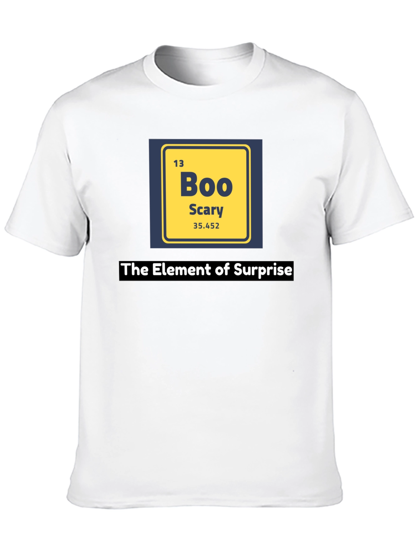 Camiseta Negra Elemento Sorpresa - Boo Scary Halloween