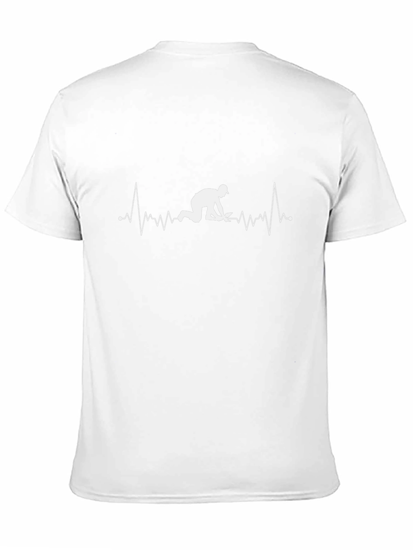 Camiseta Negra con Diseño Latido Excavador