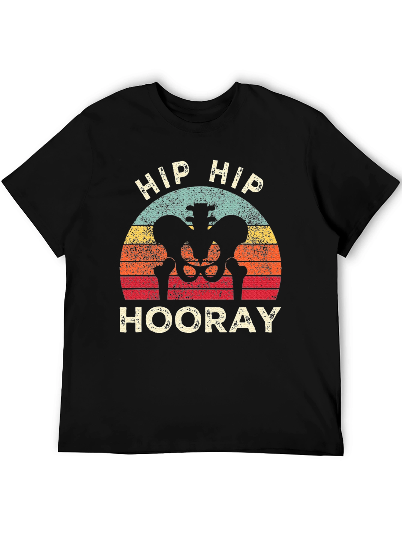 Camiseta Divertida: ¡Hip Hip Hooray Esqueleto!
