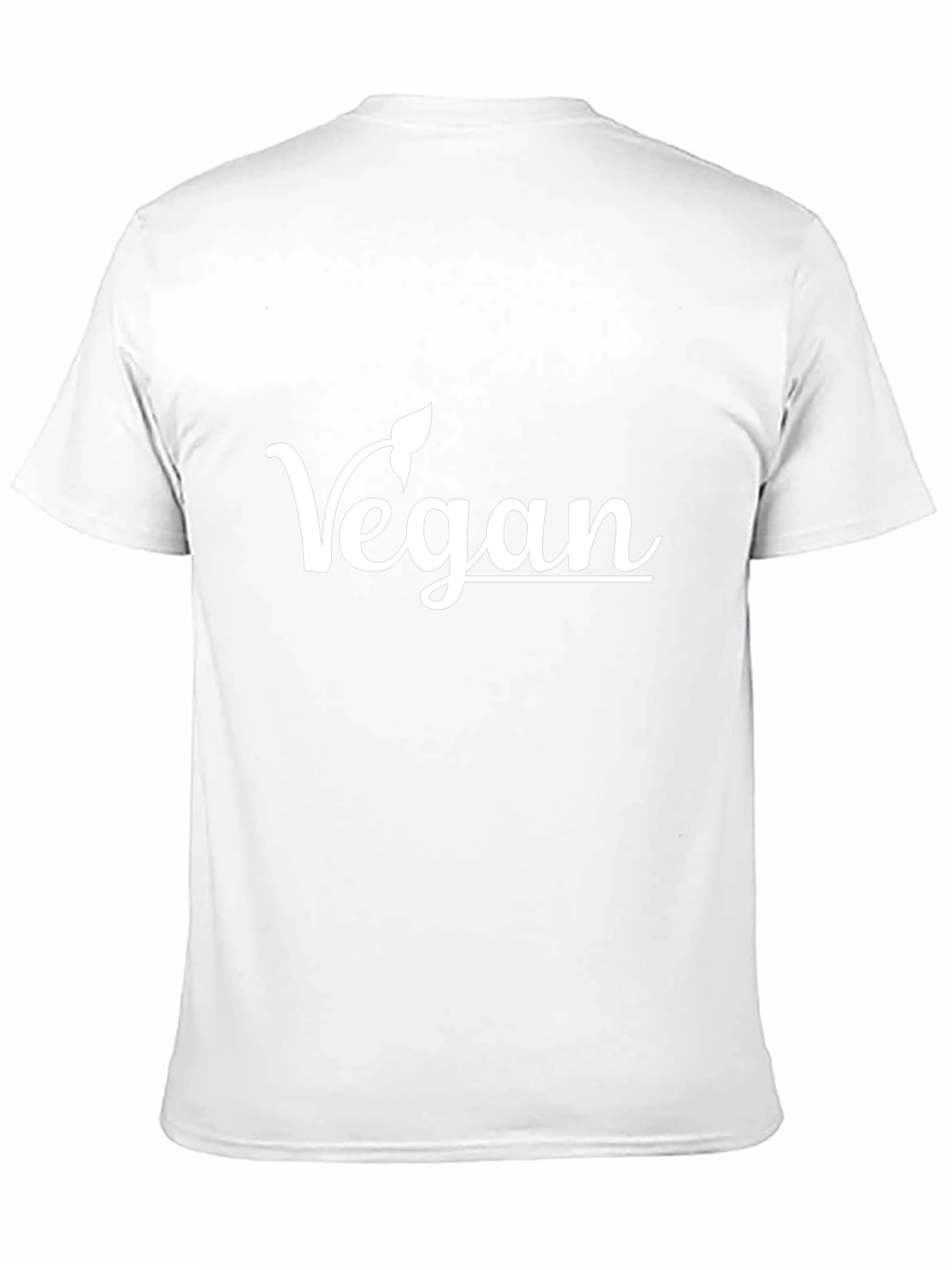 Camiseta Vegana Negra con Diseño Elegante
