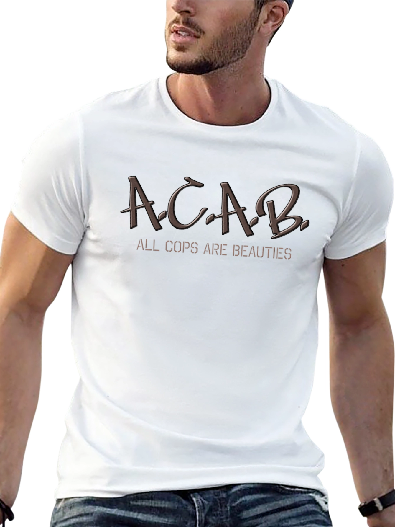 Camiseta ACAB: Humor y Estilo Anti-Autoridad