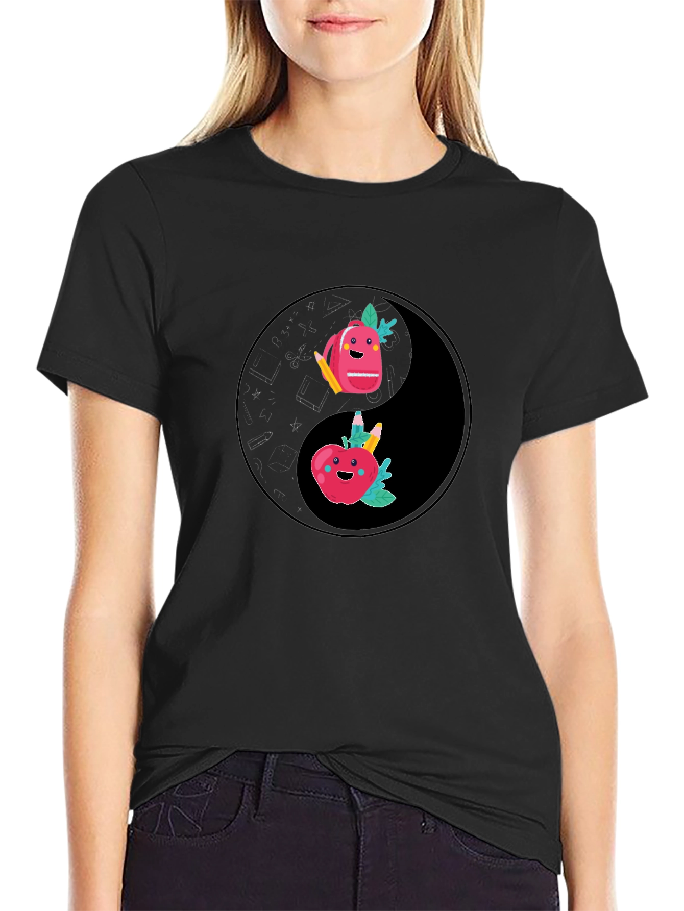 Camiseta Yin Yang Escolar