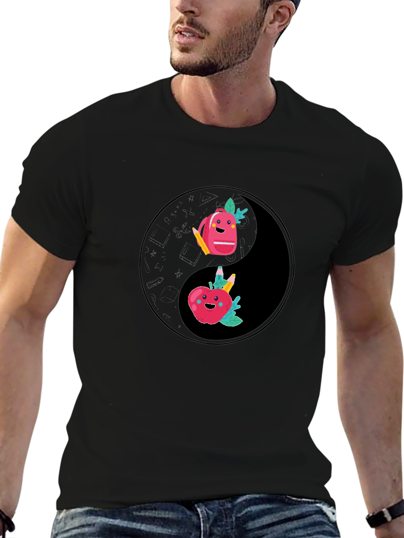Camiseta Yin Yang Escolar
