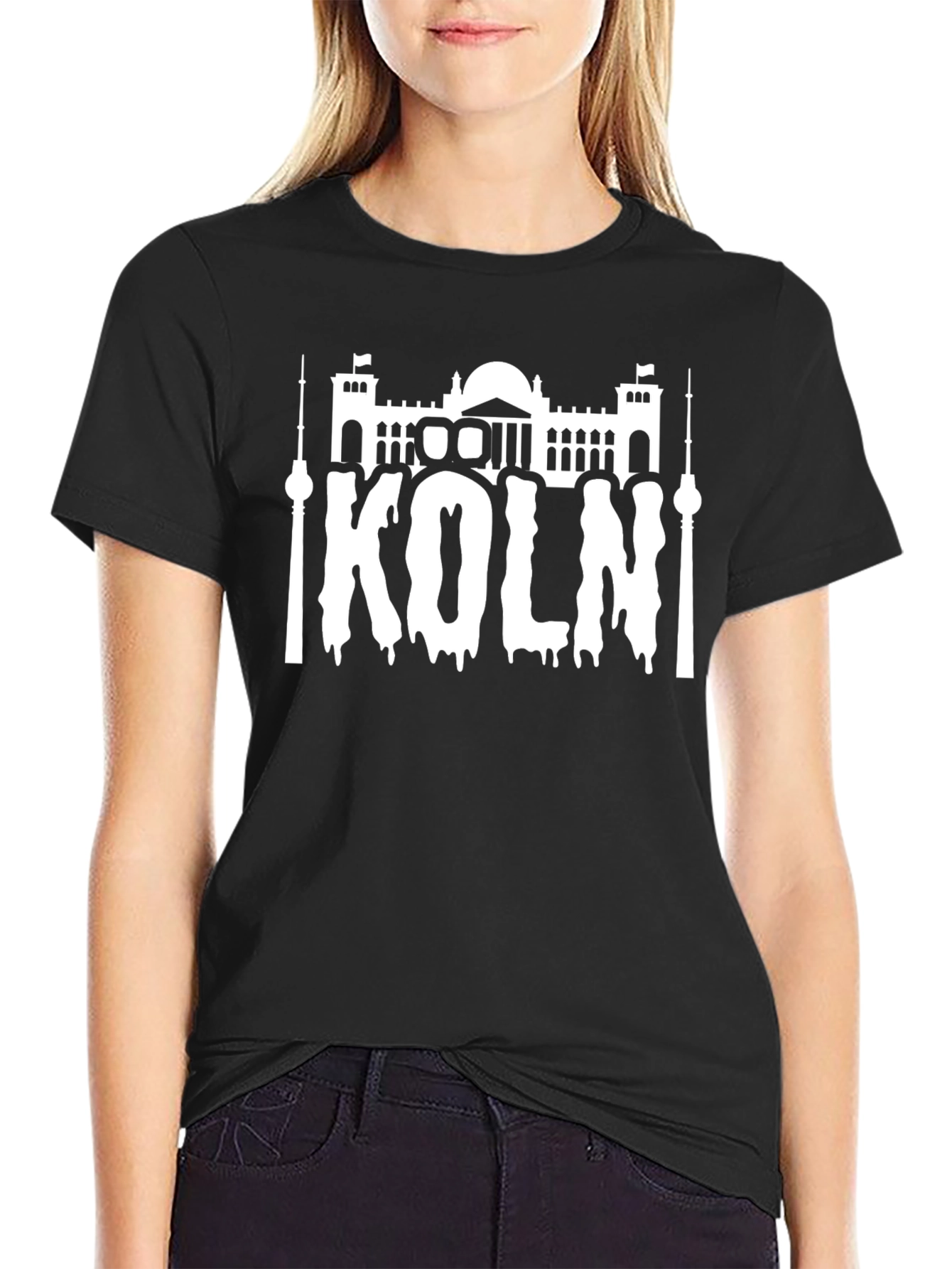 Camiseta Negra Köln Urbana