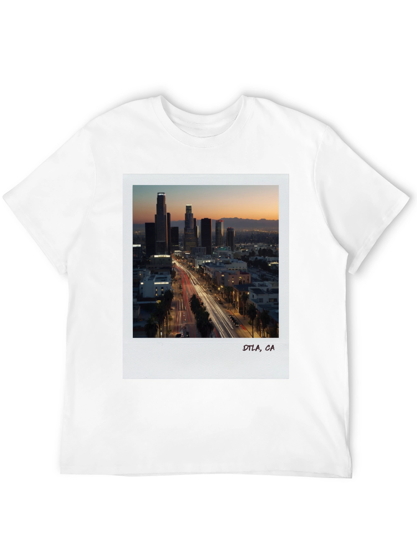 Camiseta Negra DTLA California - Estilo Urbano