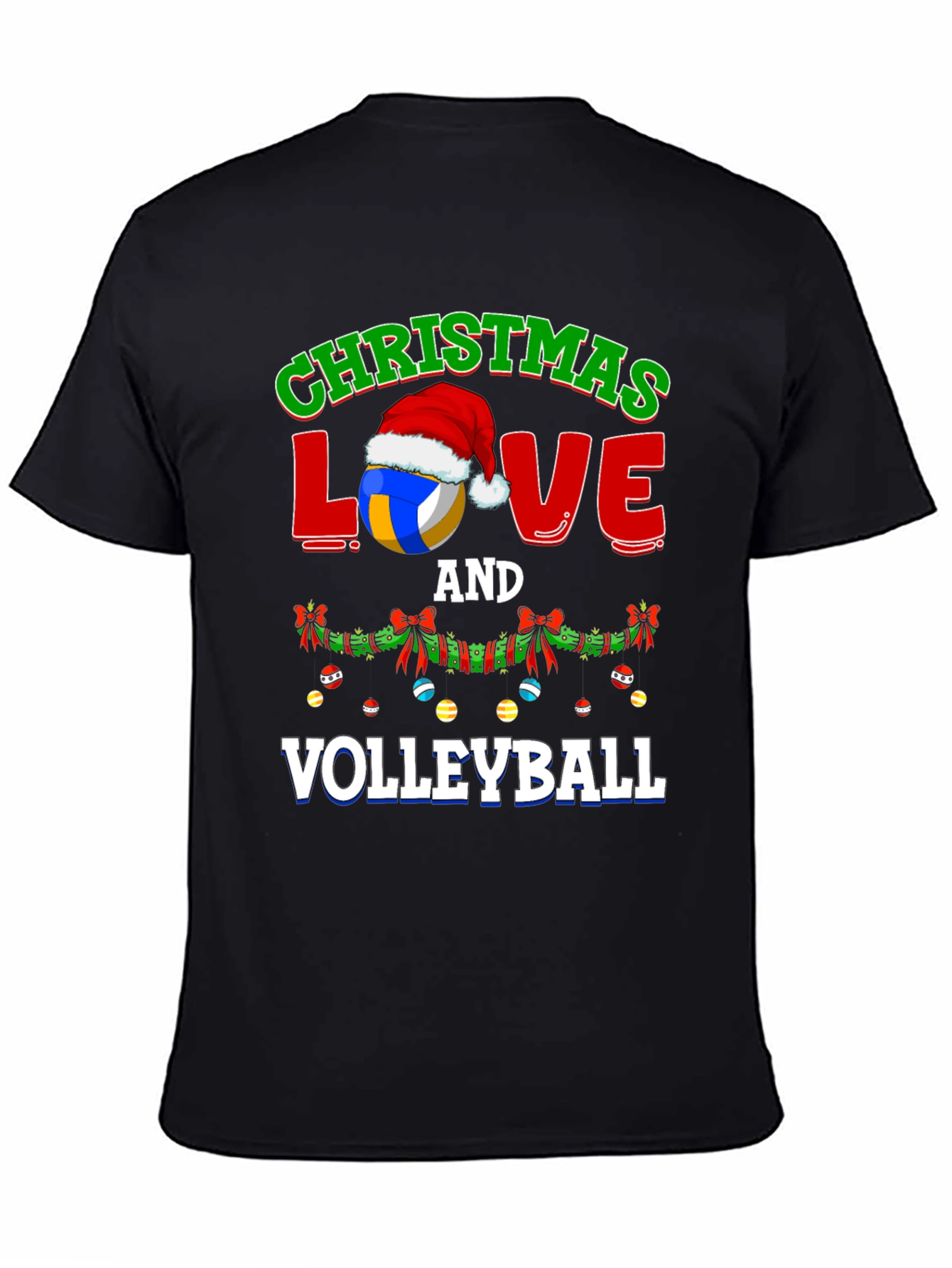 Camiseta Navideña de Voleibol