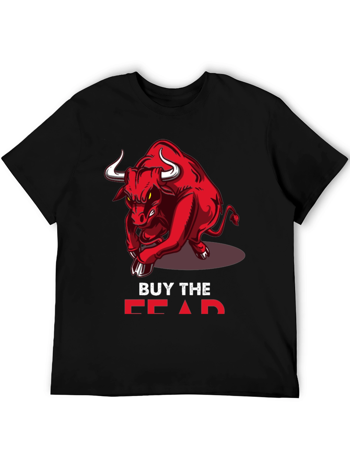 Camiseta Negra Toro - Buy the Fear