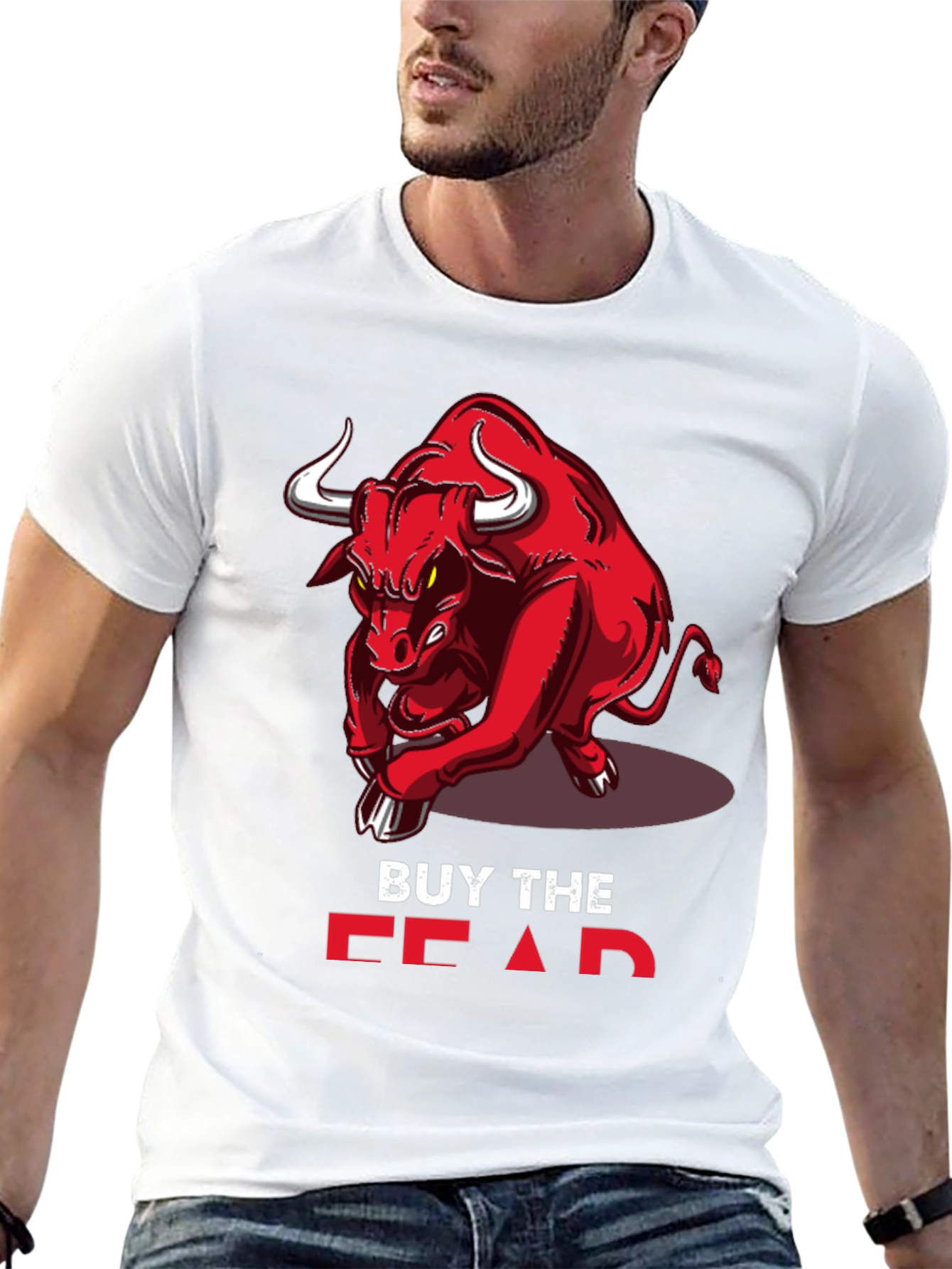 Camiseta Negra Toro - Buy the Fear