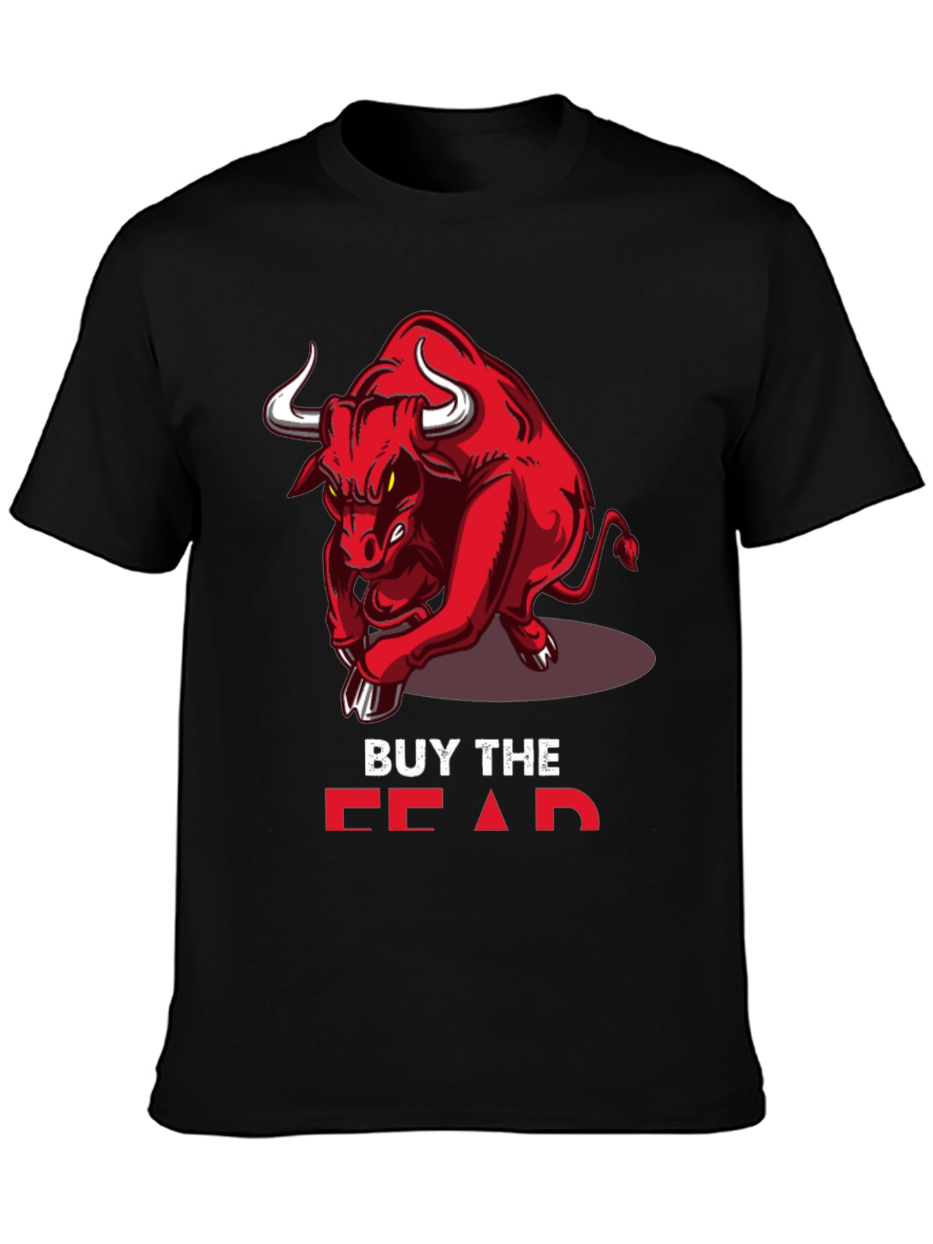 Camiseta Negra Toro - Buy the Fear