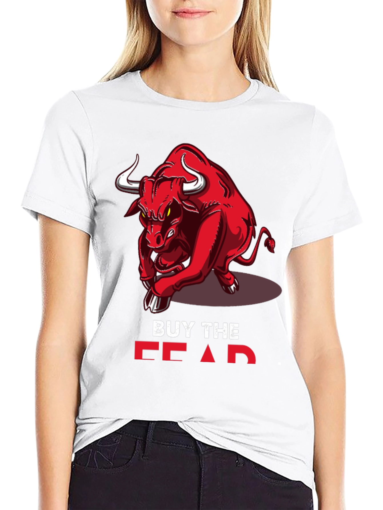 Camiseta Negra Toro - Buy the Fear