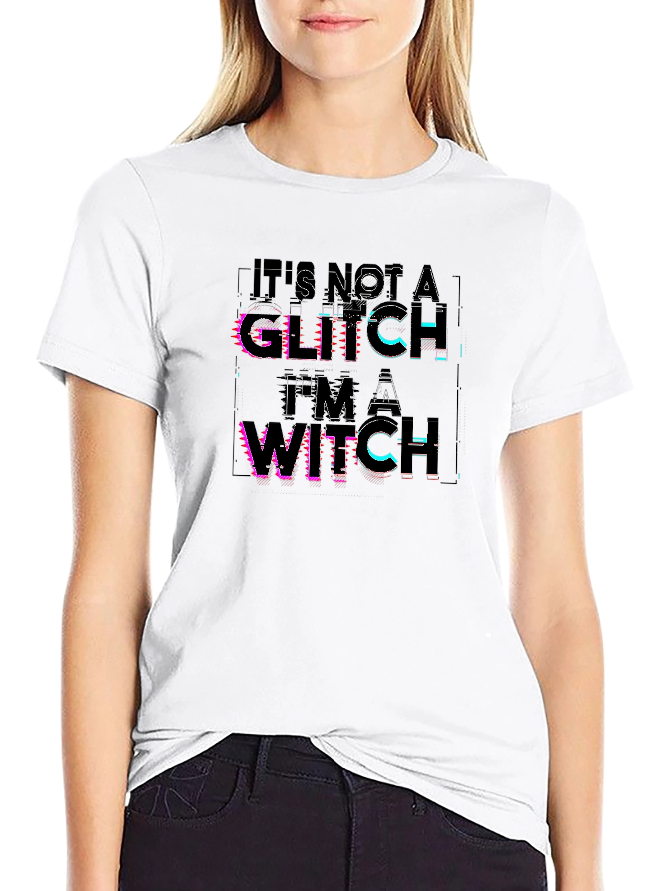 Camiseta Negra No es un fallo soy una bruja