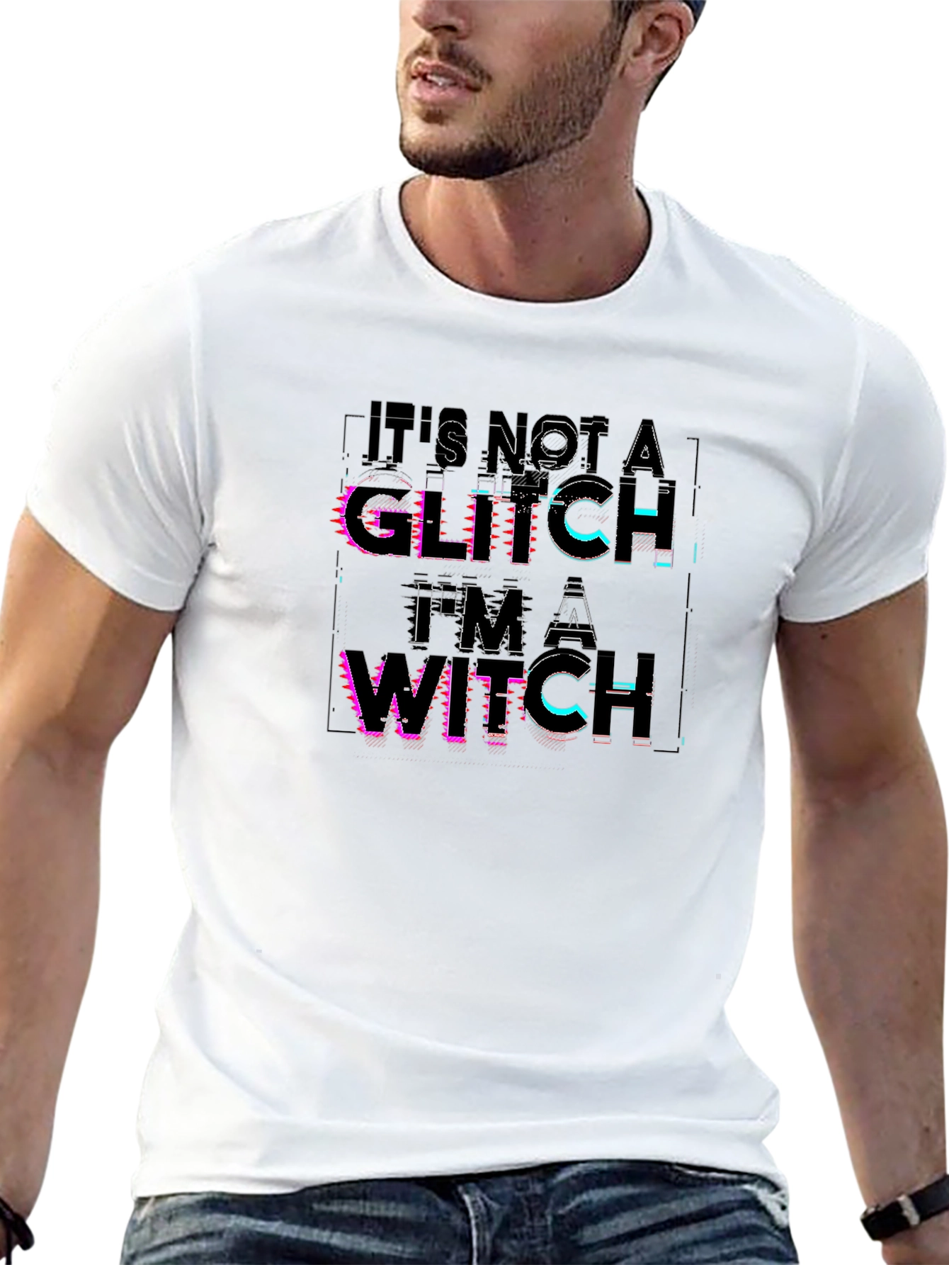 Camiseta Negra No es un fallo soy una bruja