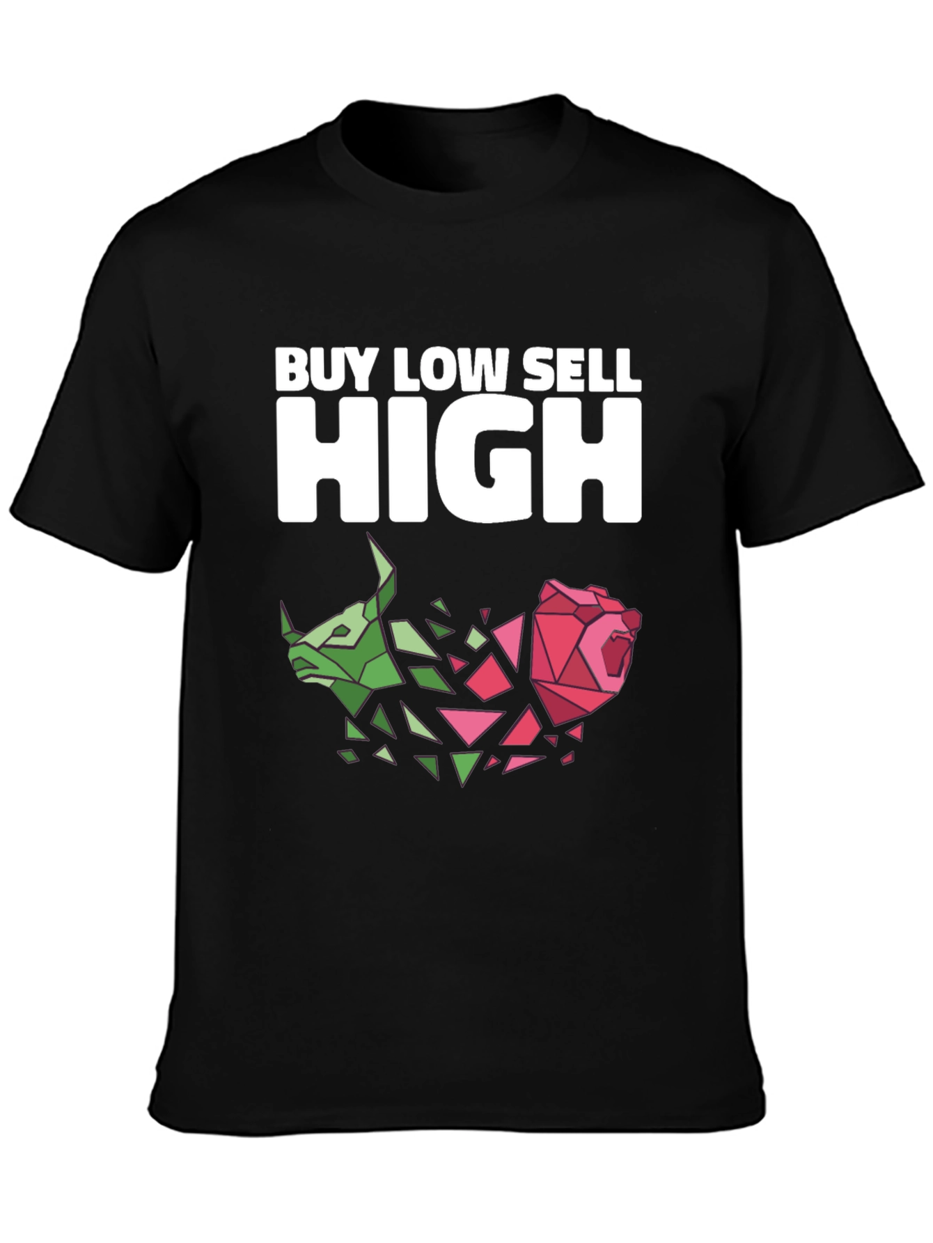 Camiseta Negra: Compra Bajo Vende Alto