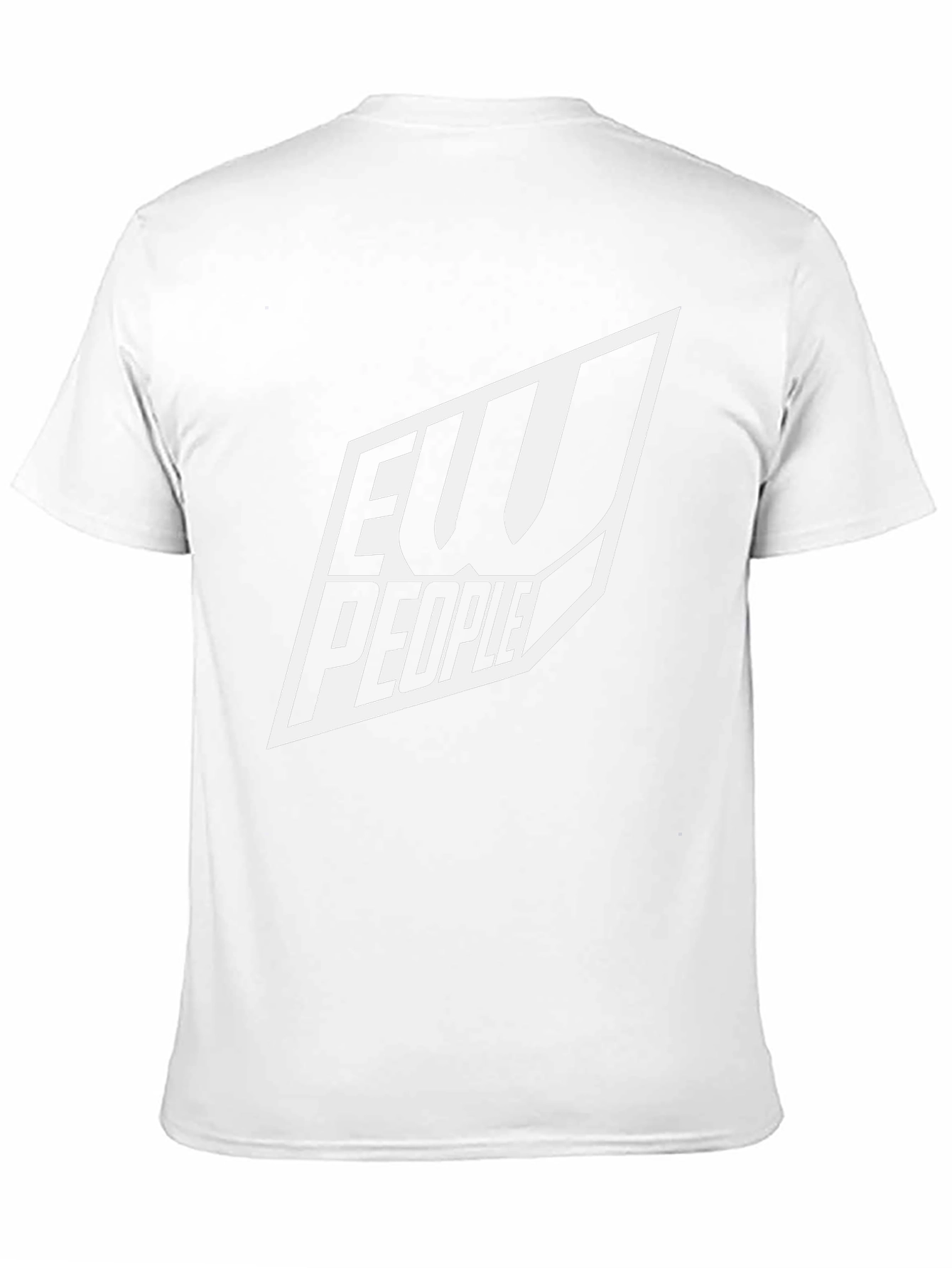 Camiseta Negra con Diseño Ew People