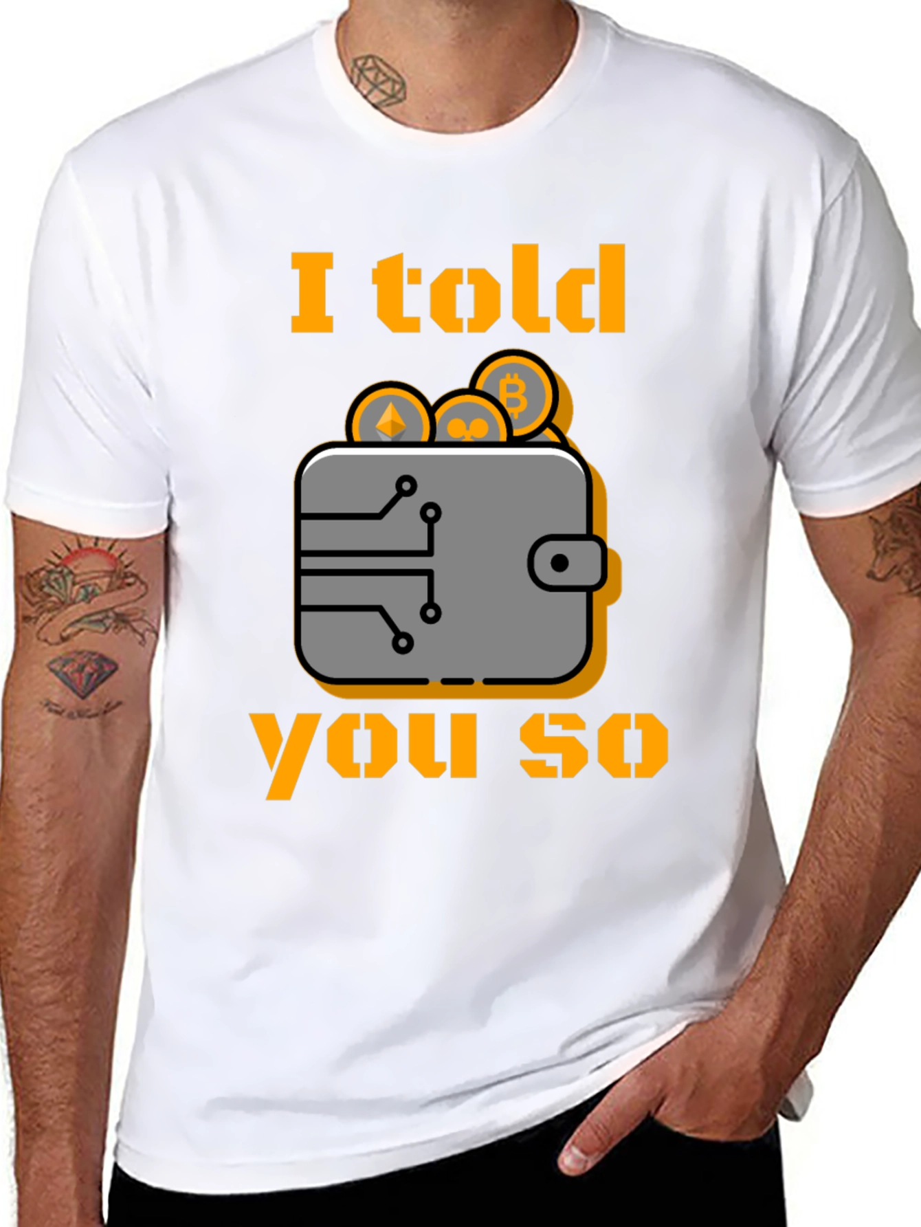 Camiseta Crypto: Te lo dije