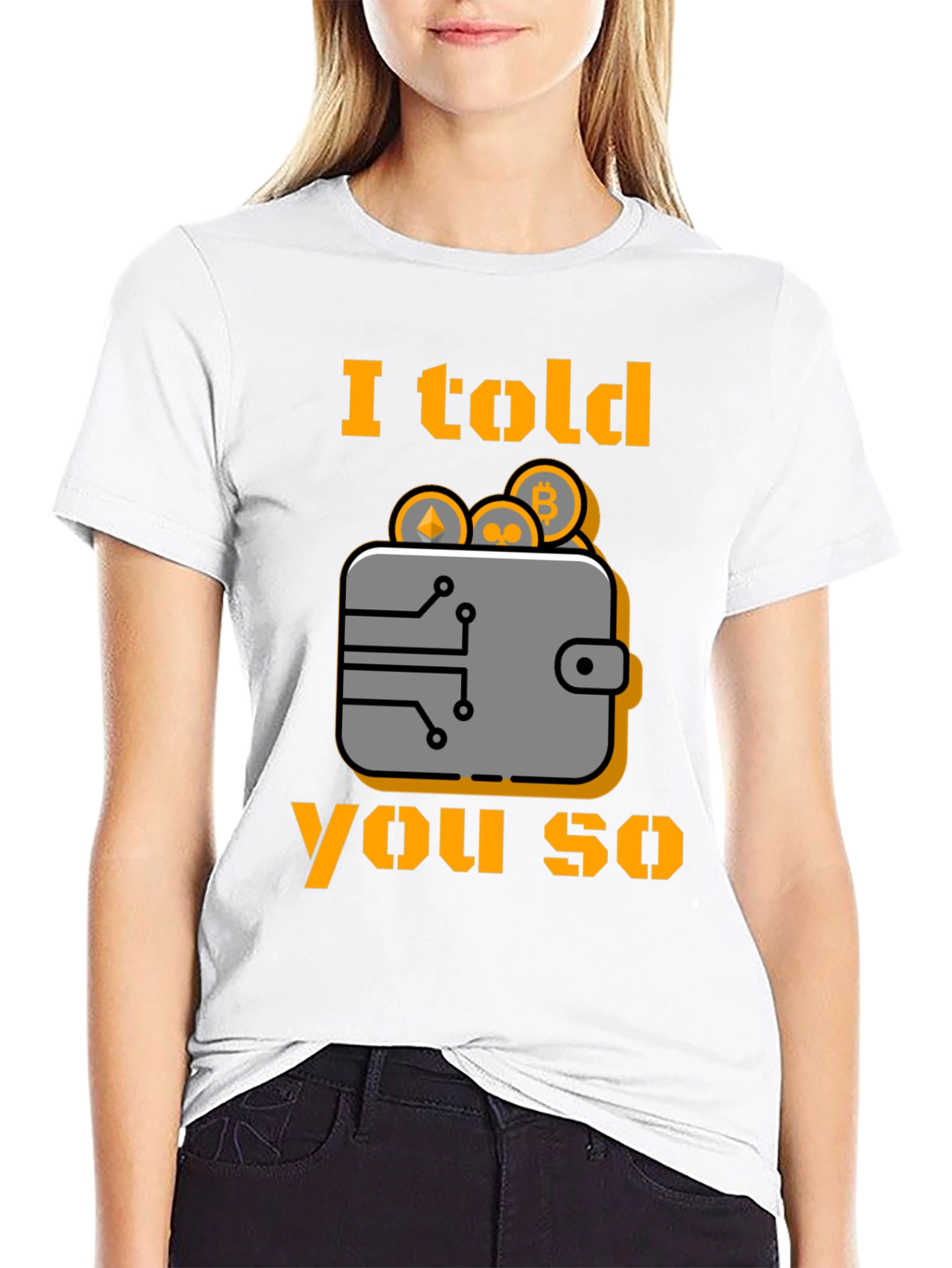 Camiseta Crypto: Te lo dije
