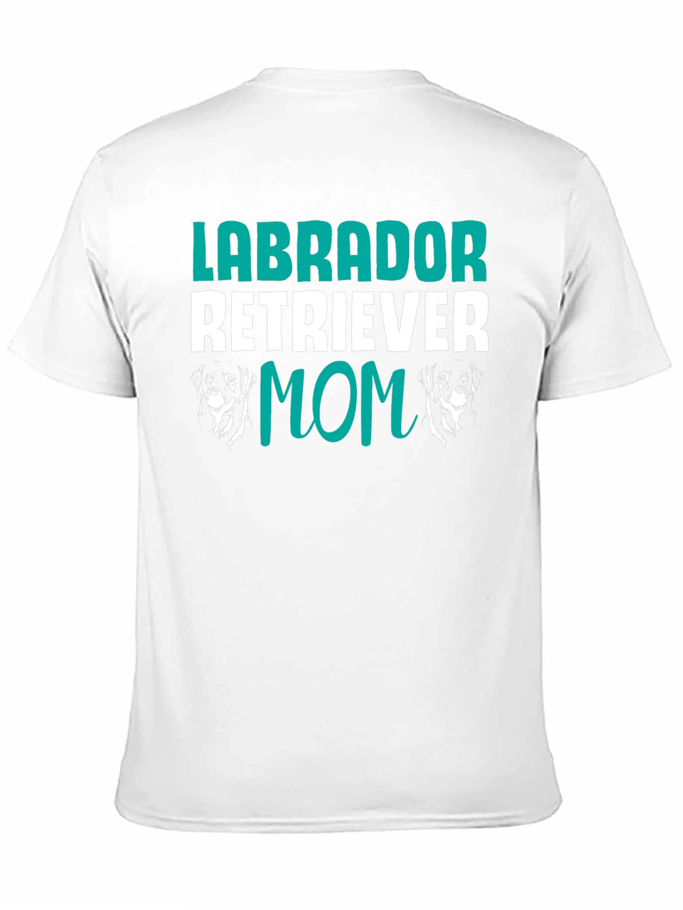 Camiseta Negra Labrador Retriever Mom