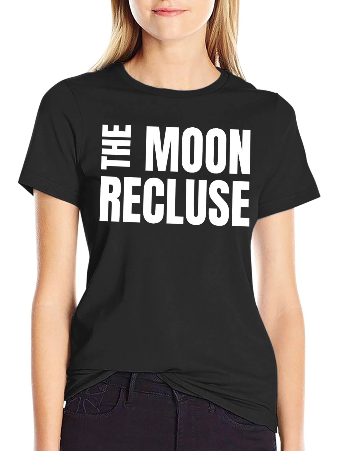 Camiseta Negra The Moon Recluse