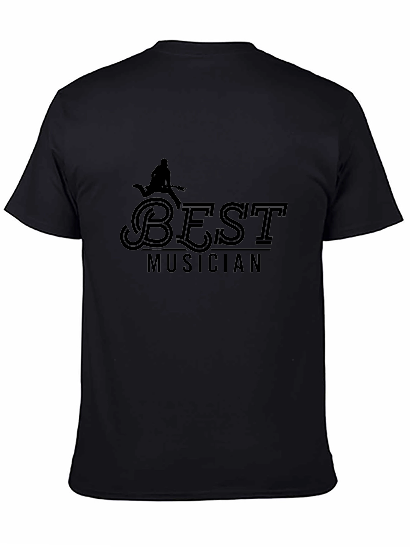Camiseta Negra Best Musician