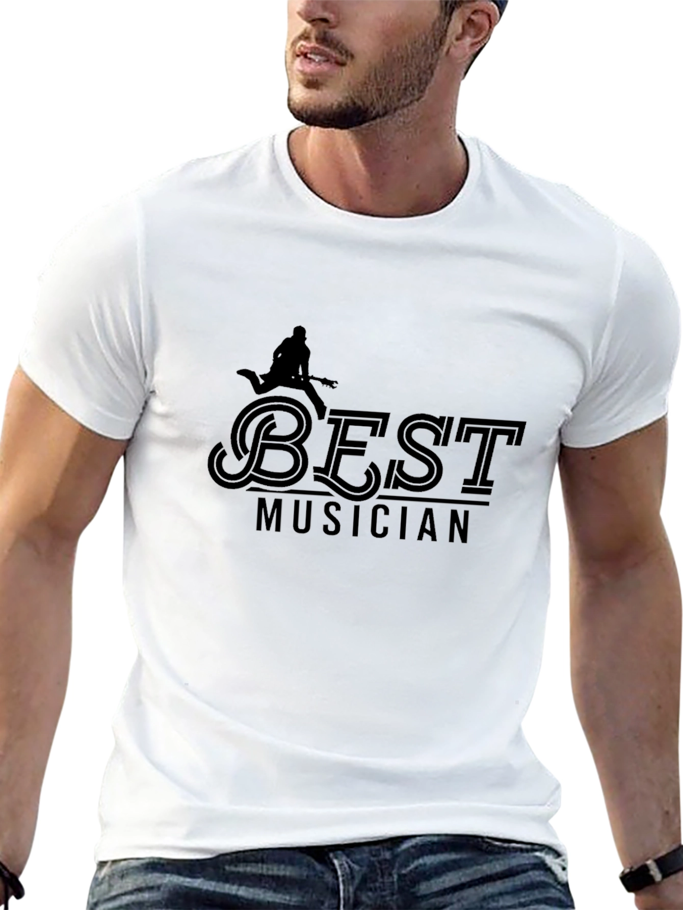 Camiseta Negra Best Musician