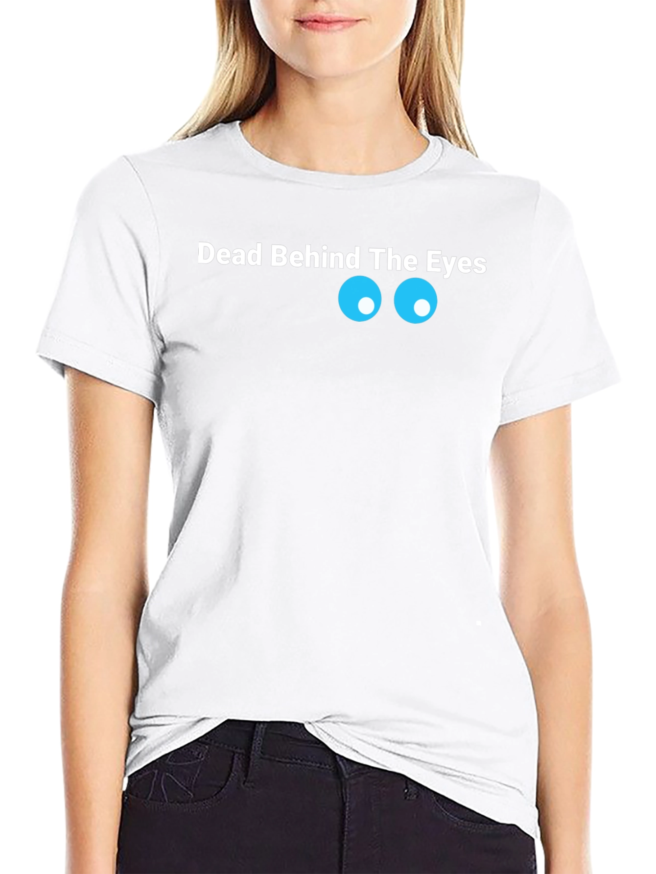 Camiseta Negra: Dead Behind The Eyes