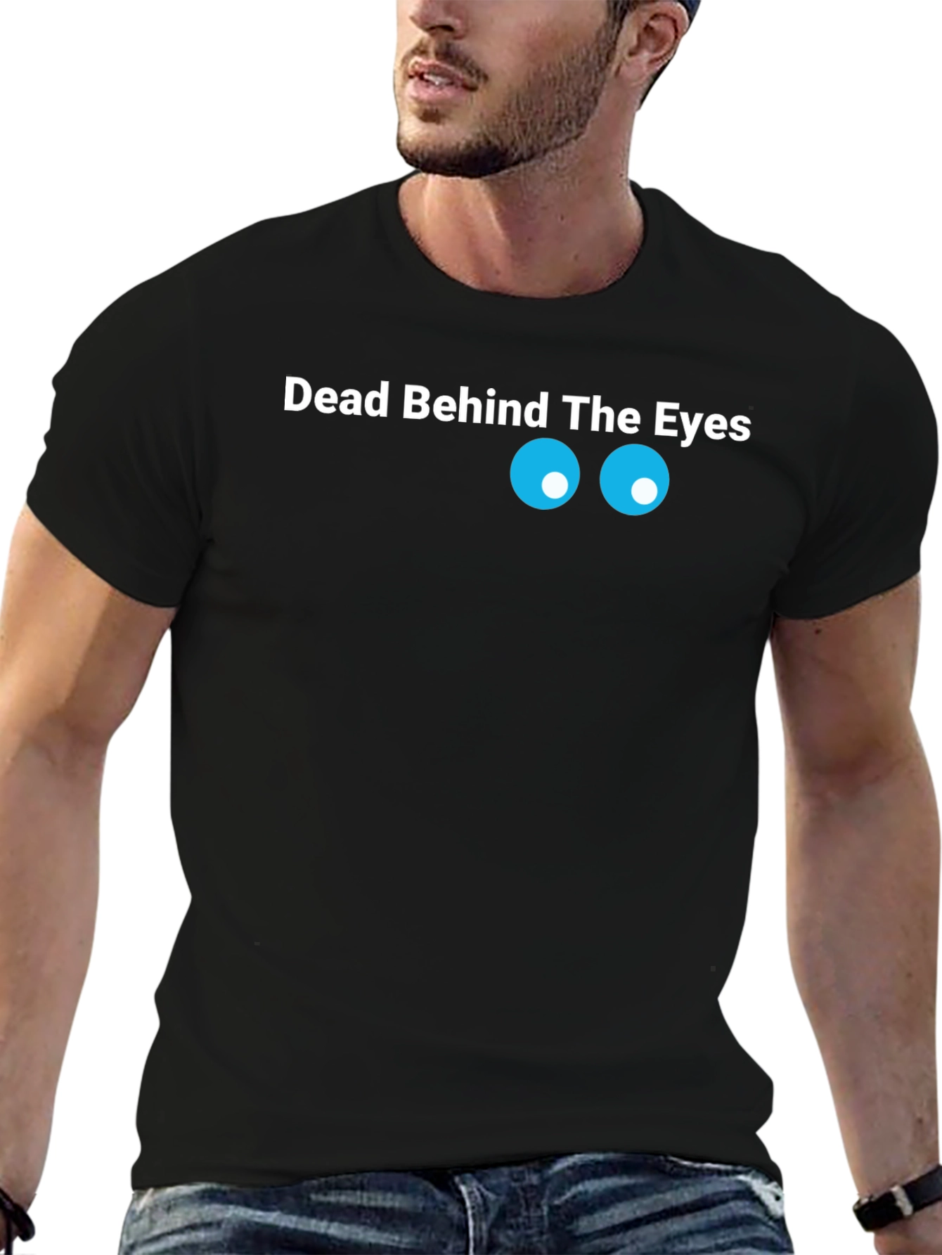 Camiseta Negra: Dead Behind The Eyes