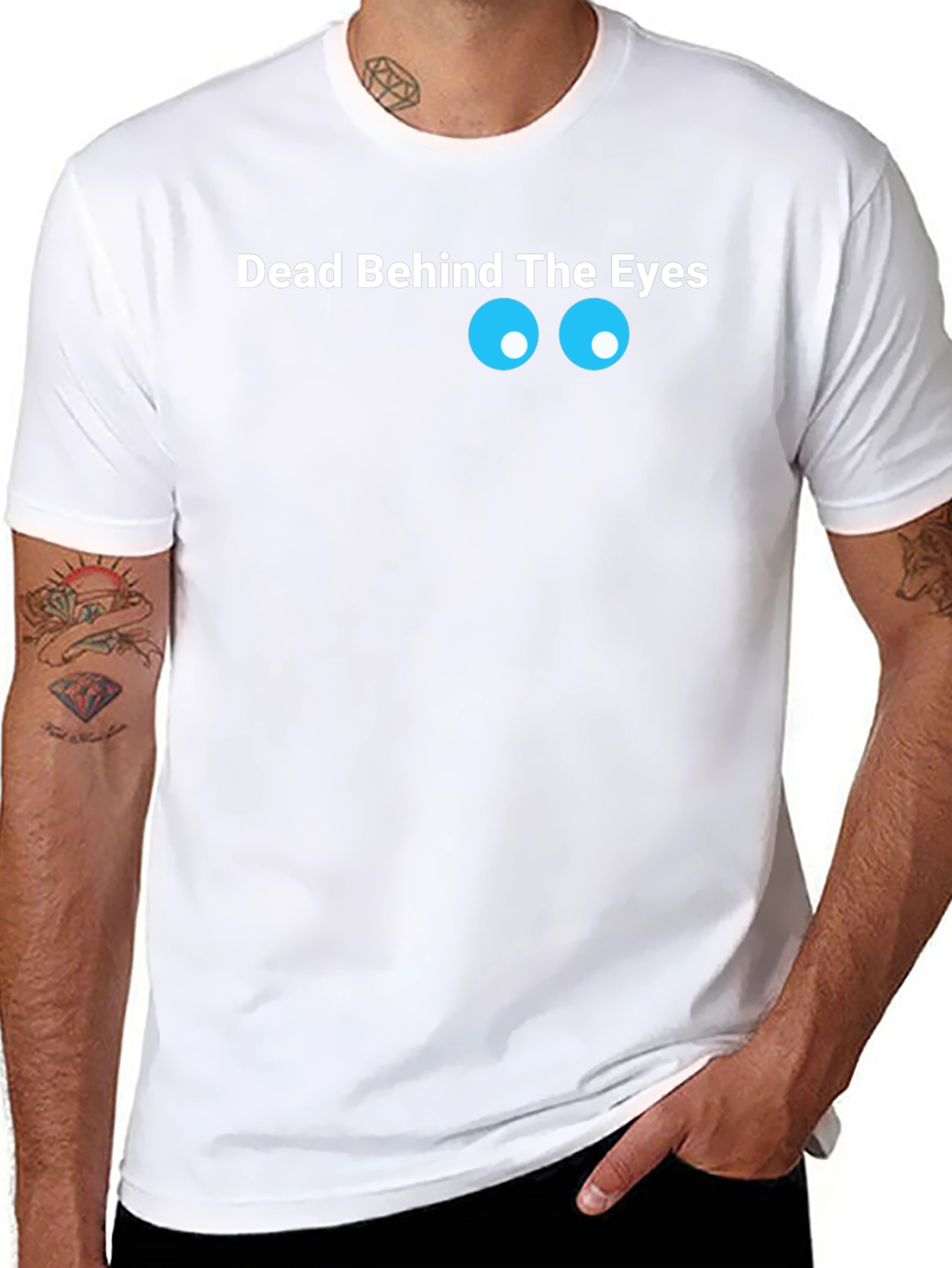 Camiseta Negra: Dead Behind The Eyes