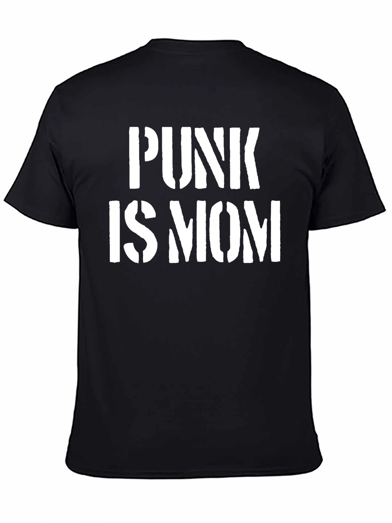 Camiseta Negra: Punk es Mamá - Estilo Único