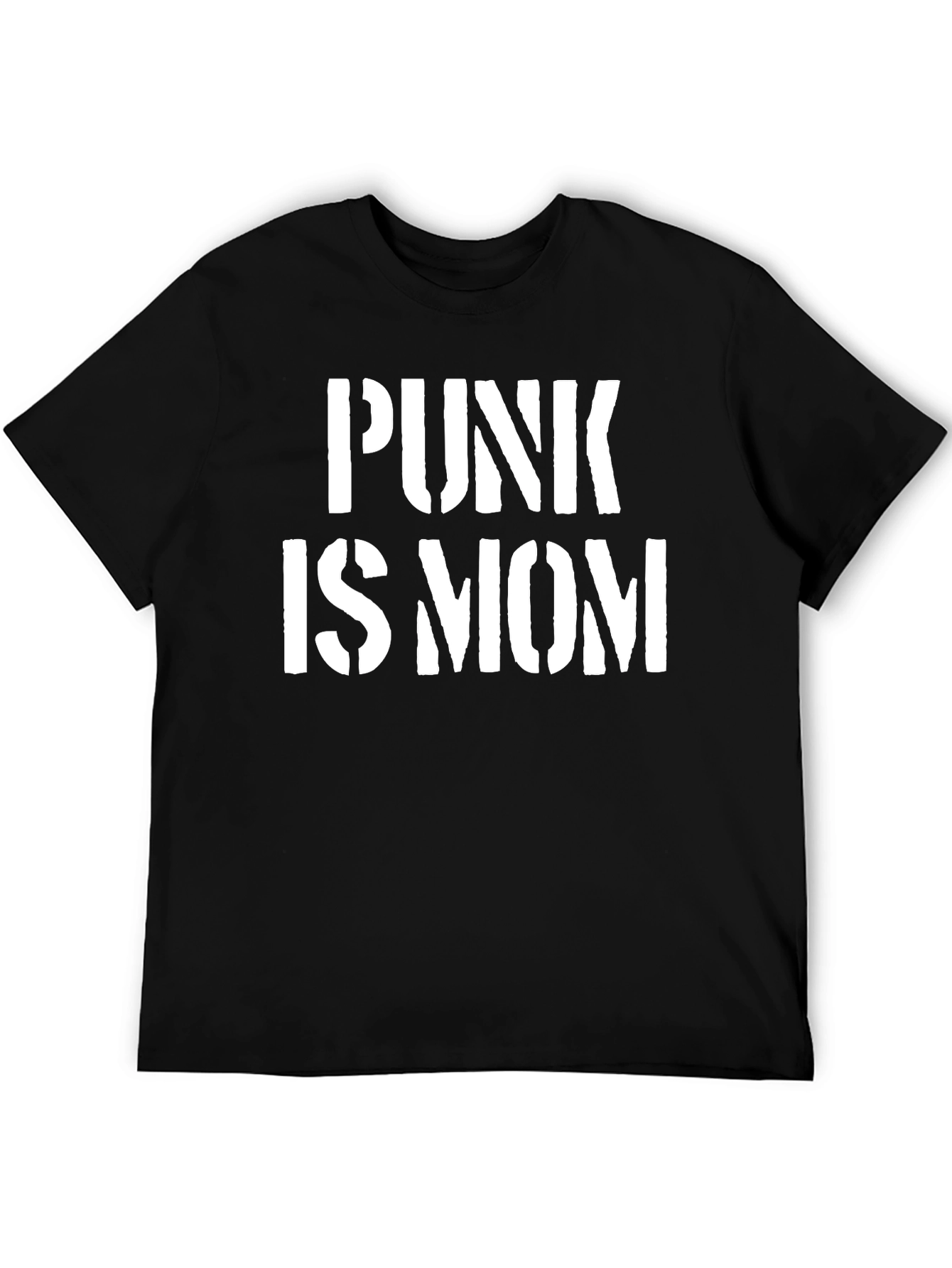 Camiseta Negra: Punk es Mamá - Estilo Único