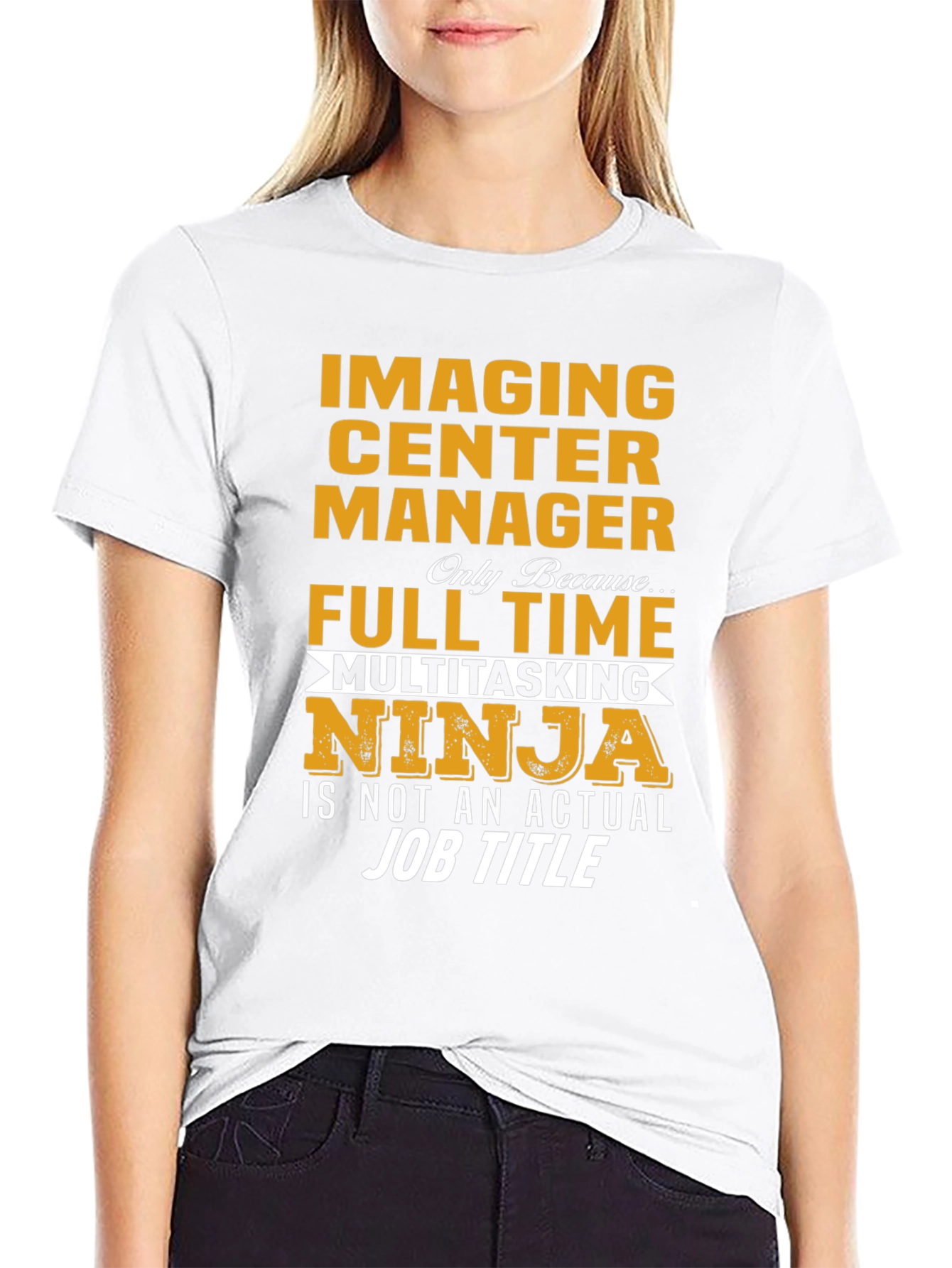 Camiseta Imaging Center Manager Ninja Multitarea