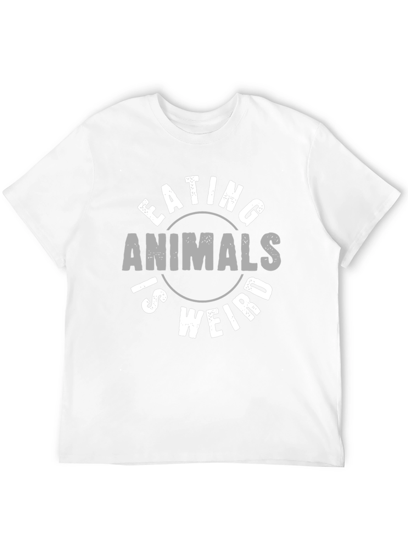 Camiseta Negra Unisex con Diseño Vegano