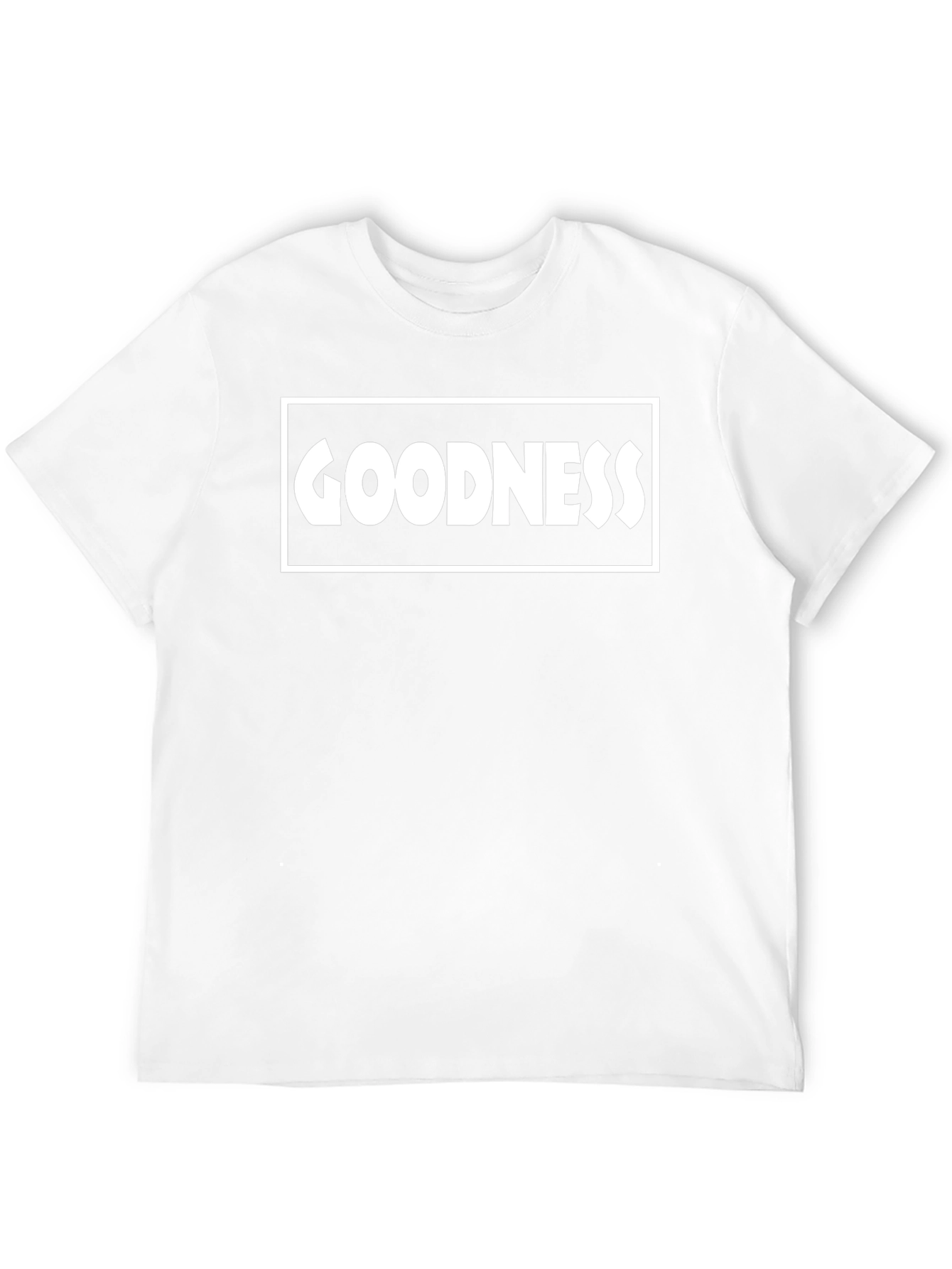 Camiseta Negra GOODNESS Estilo Urbano