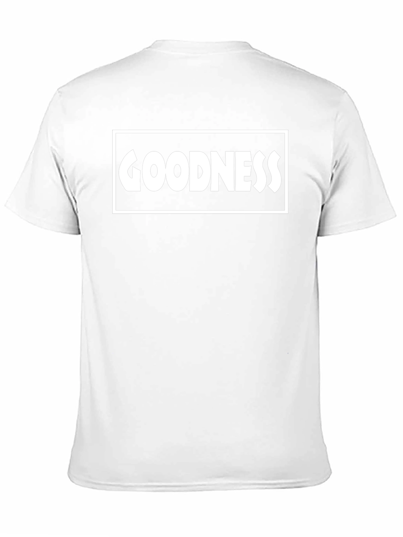Camiseta Negra GOODNESS Estilo Urbano