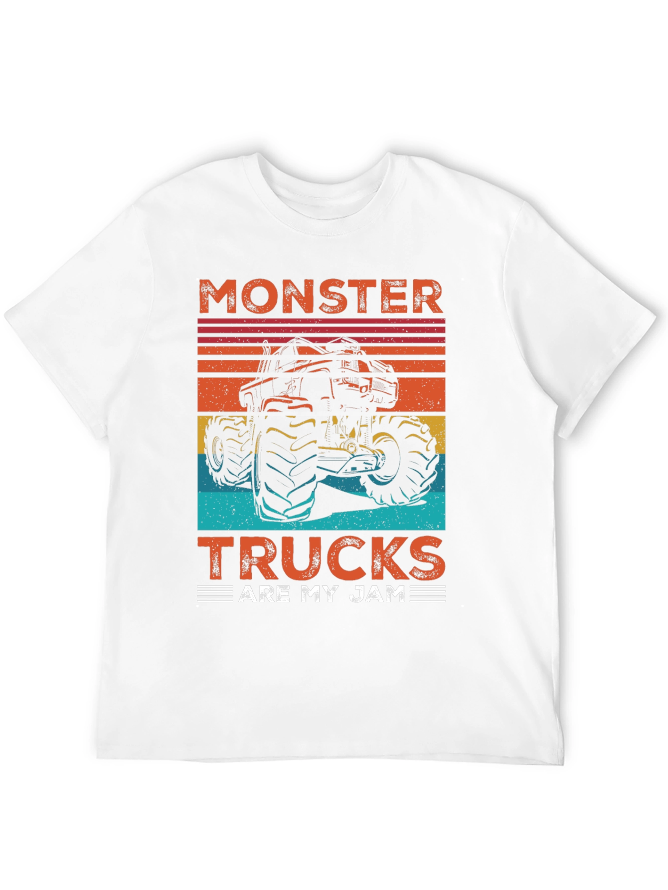 Camiseta Gráfica de Camionetas Monstruo