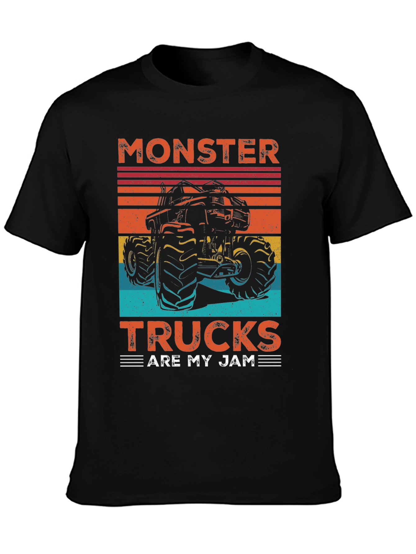 Camiseta Gráfica de Camionetas Monstruo